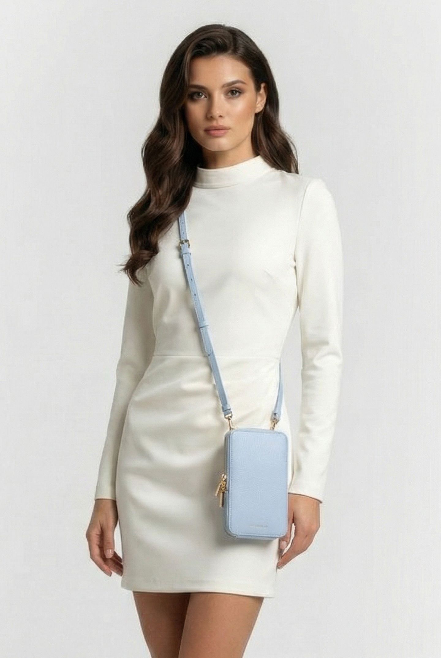 PHONE HOLDER WITH STRAP IN BLUE 1