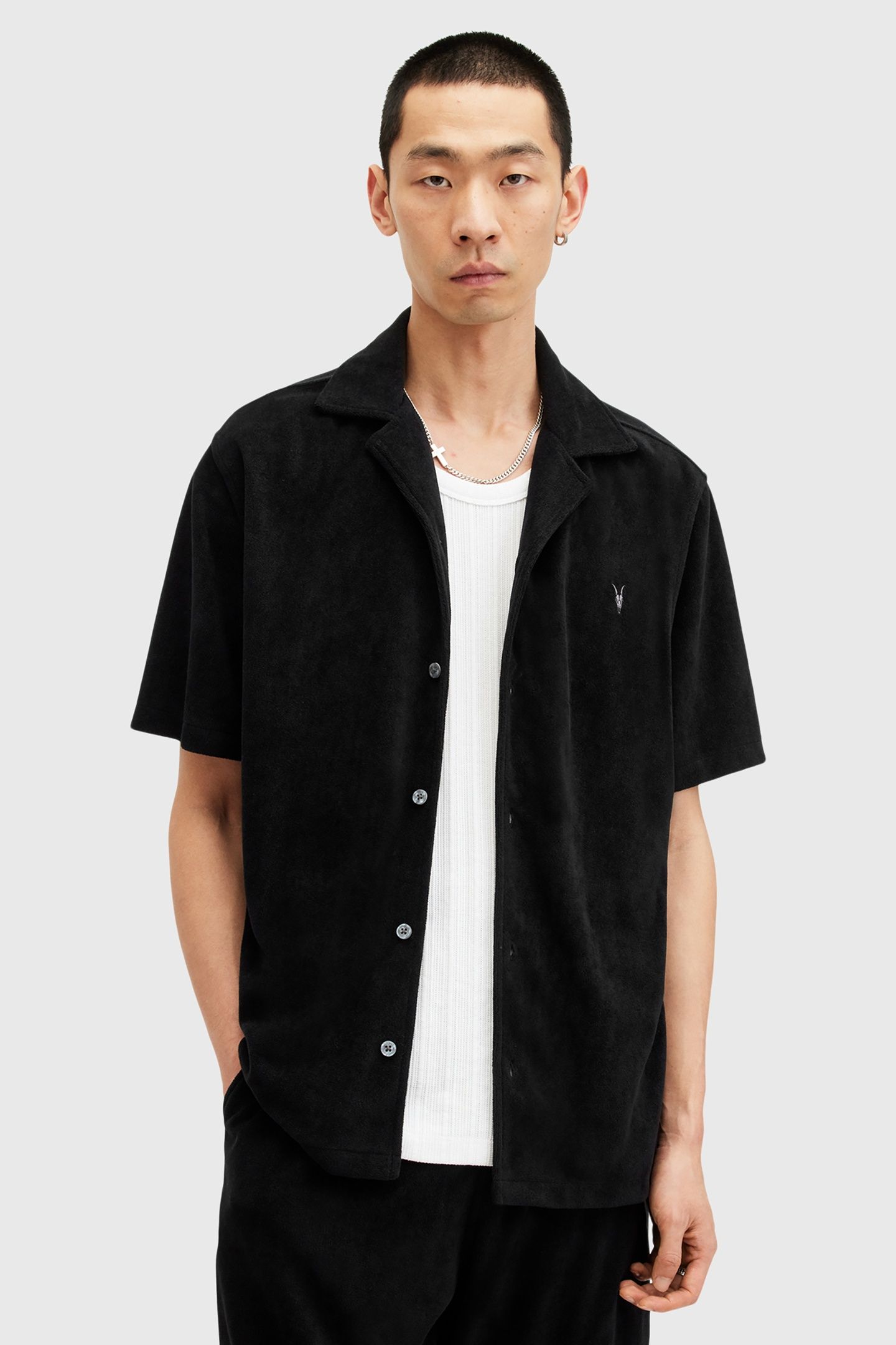 FELIX SS SHIRT JET BLACK 3