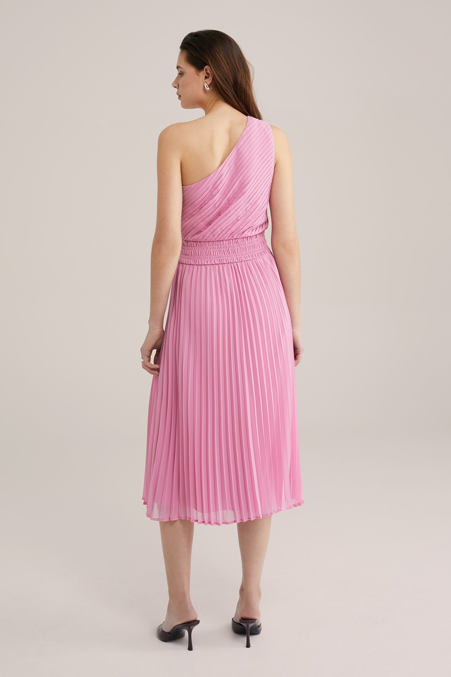 DRESS MID LENGTH PINK 3