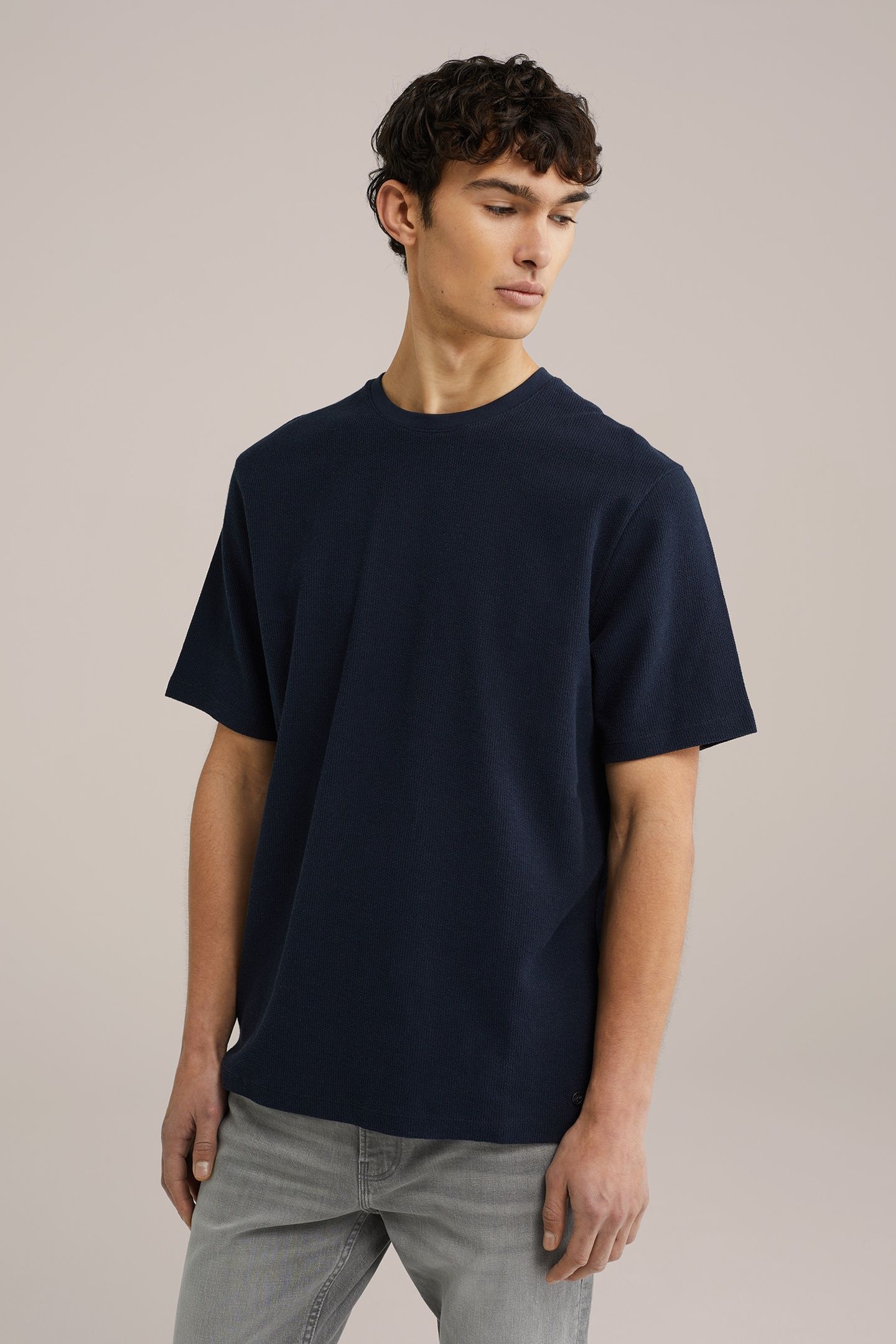 T-SHIRT NAVY BLUE 1