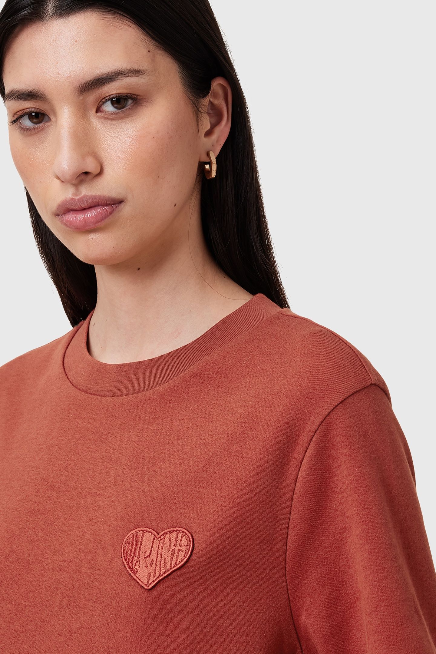 LOVER LISA TEE BURNT BRICK RED 7