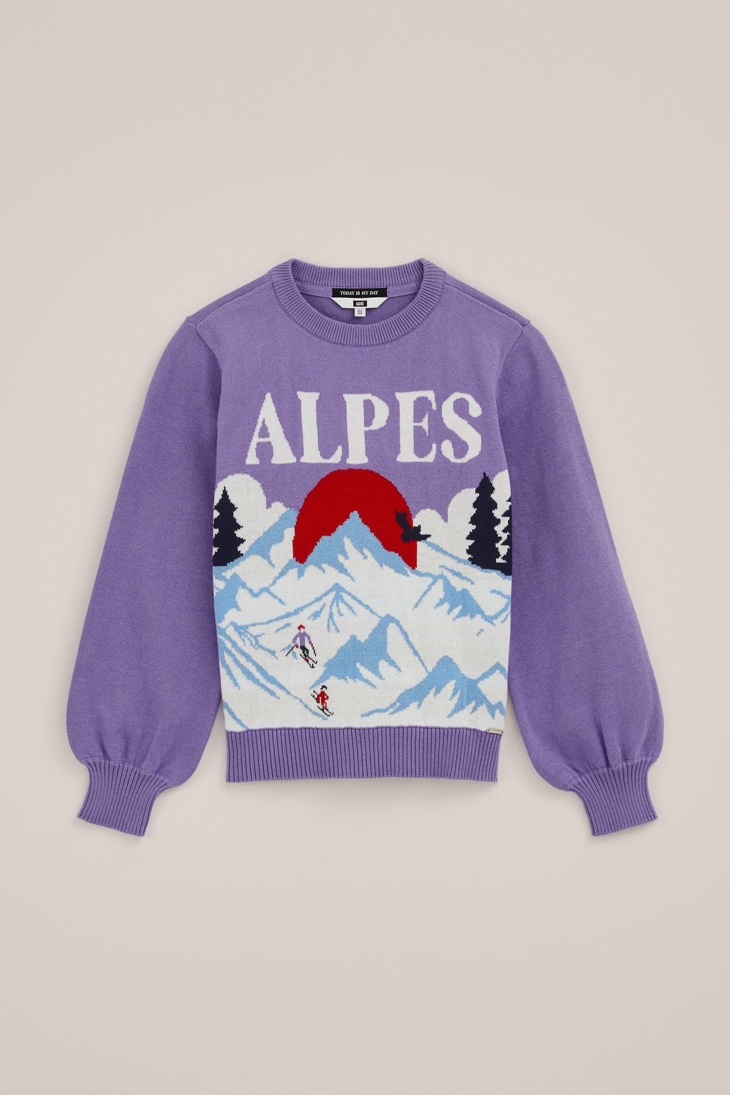 KNITTED PULLOVER LIGHT PURPLE 3