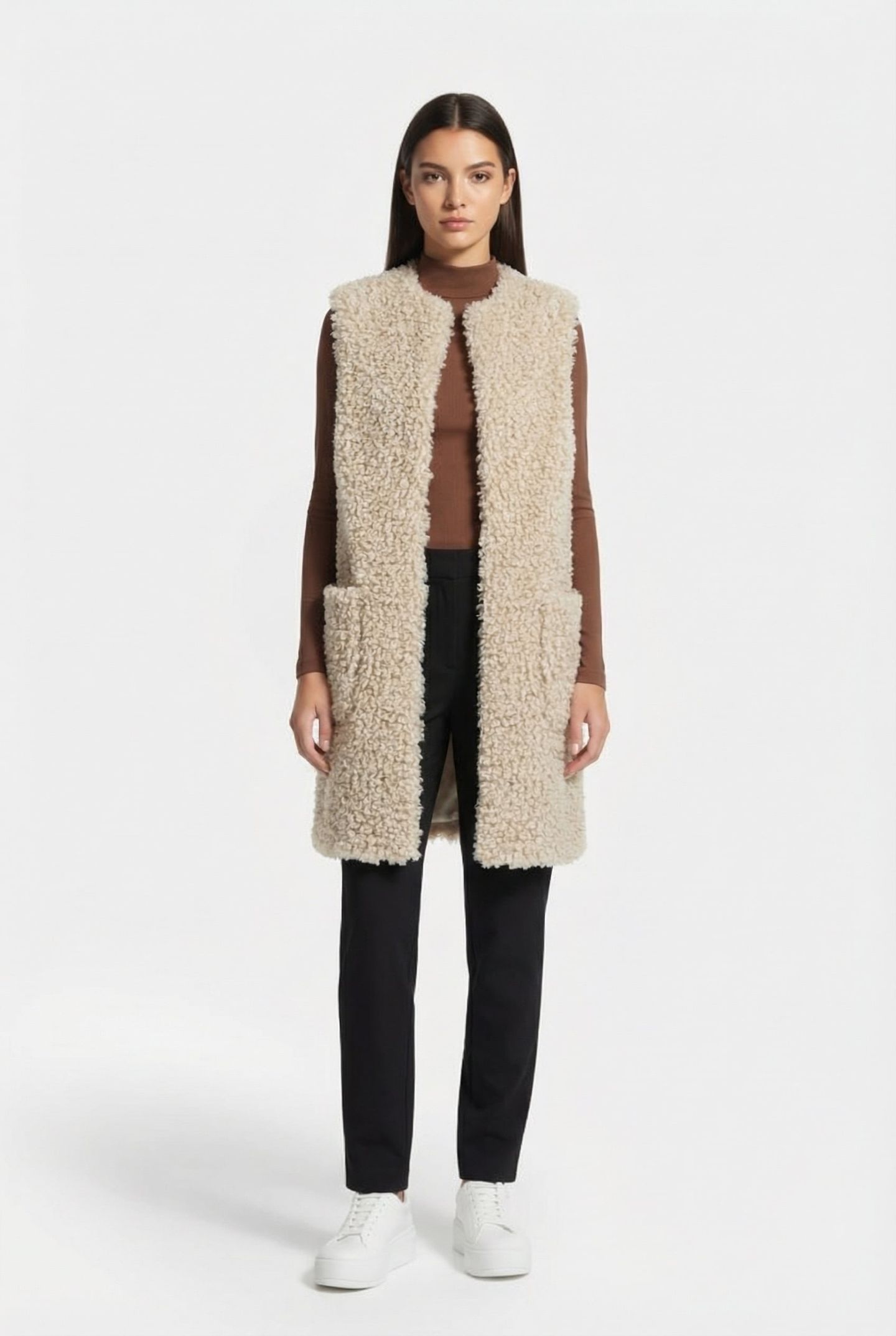 LOLA CARDIGAN OATMEAL 1