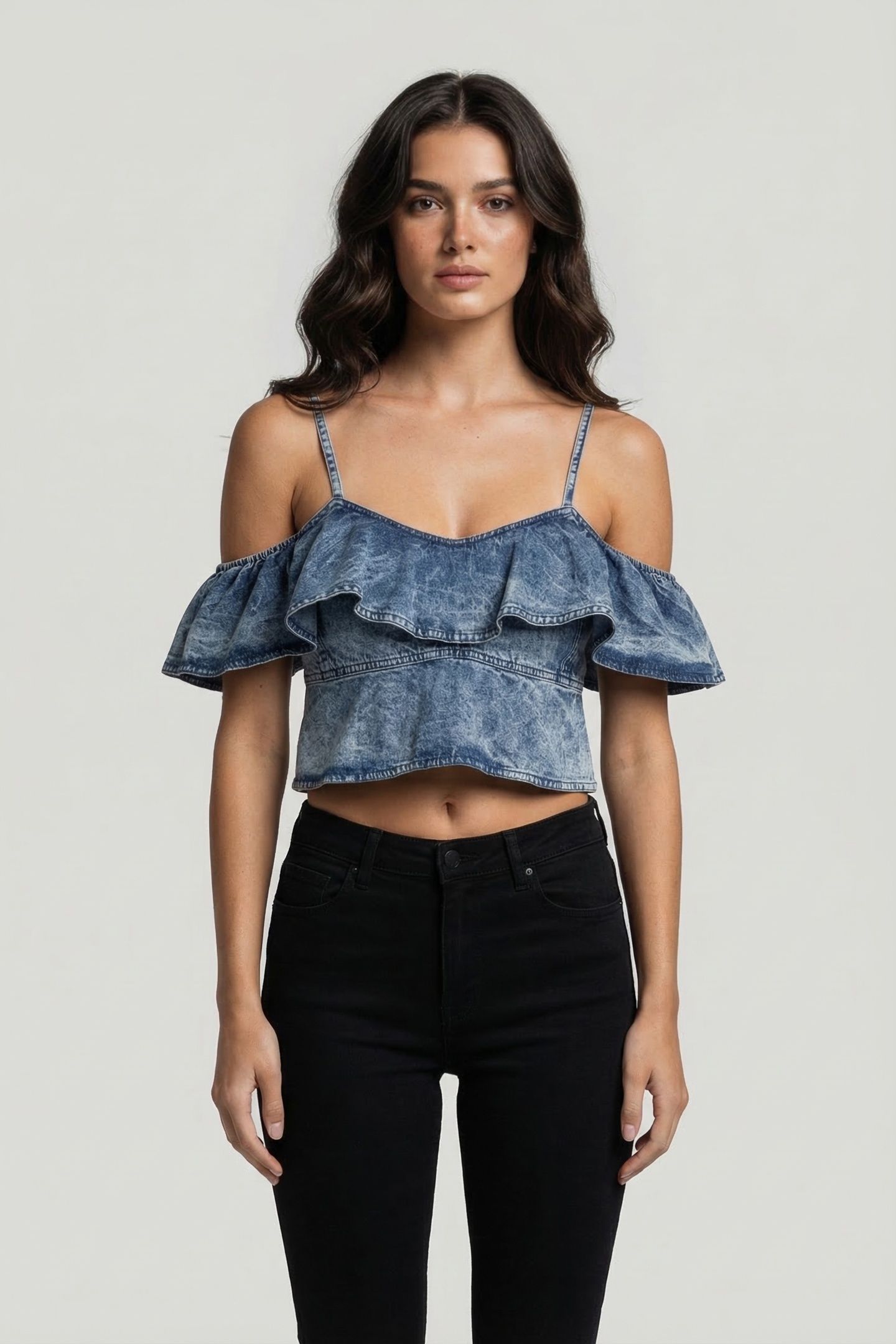 VOLOTEO BLOUSE BLUE 1