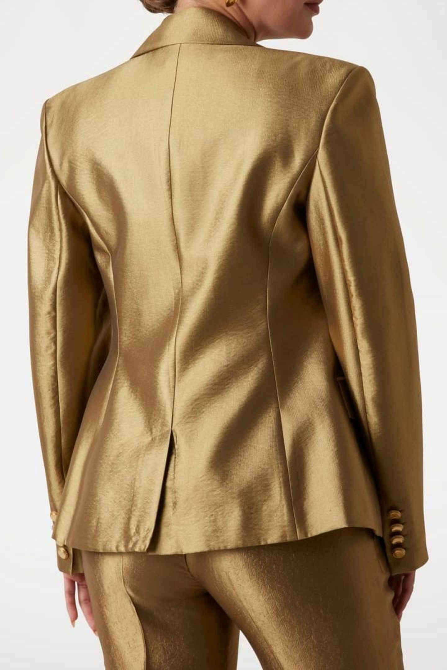 MARCIANO BY GUESS MILLA DOUBLE BREAST JACKET ANTIQUE GOLD MU 3