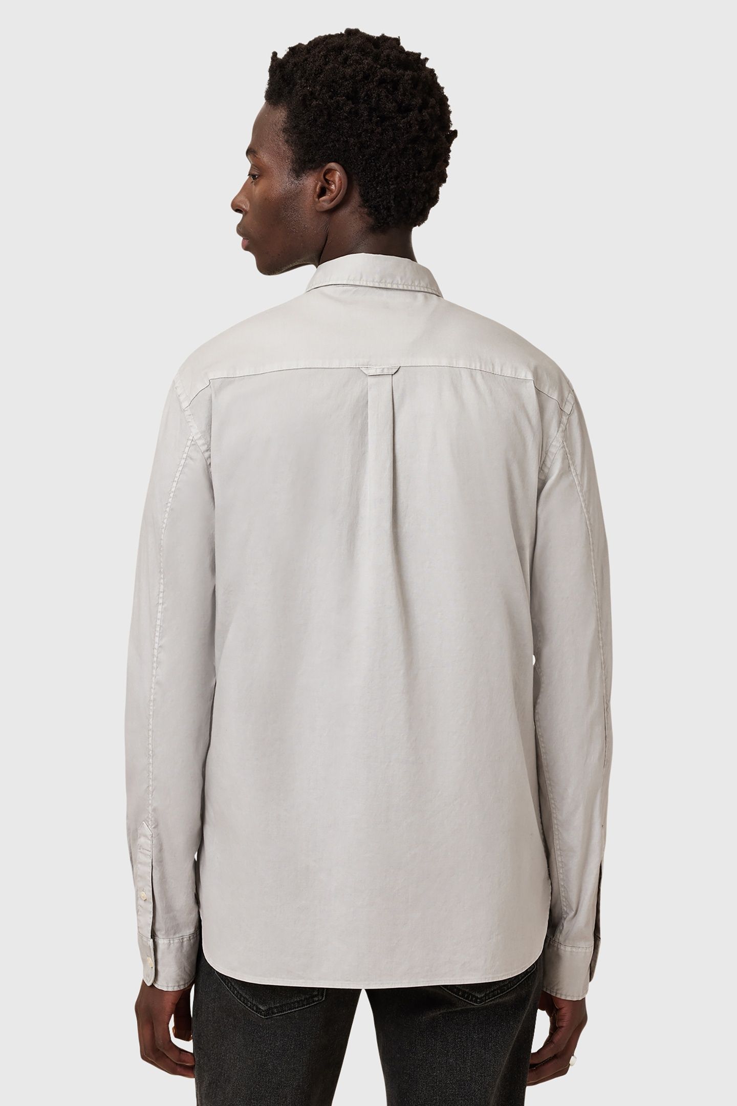 HAWTHORNE LS SHIRT CLOUDY GREY 3