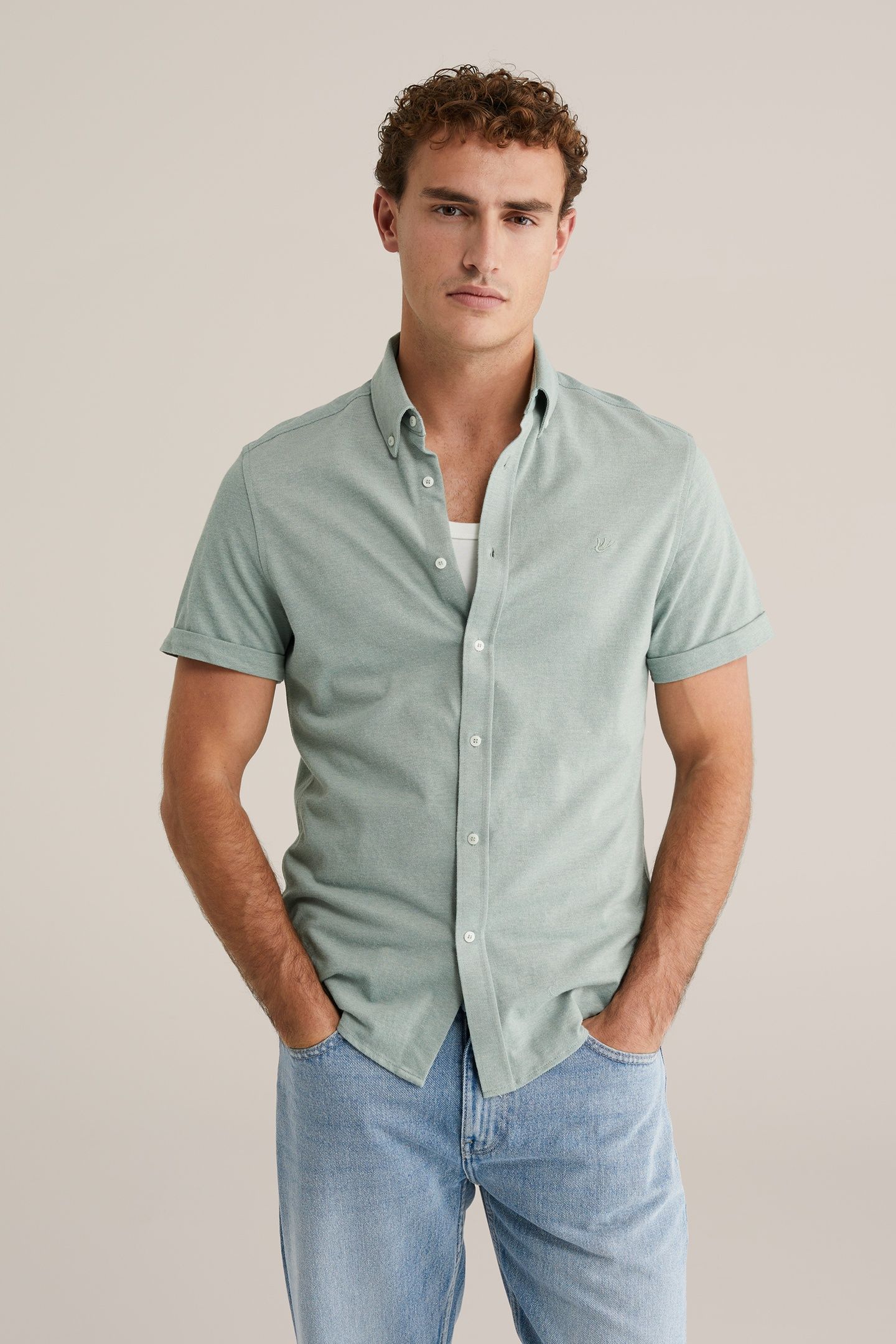 SHIRT LIGHT GREEN 1
