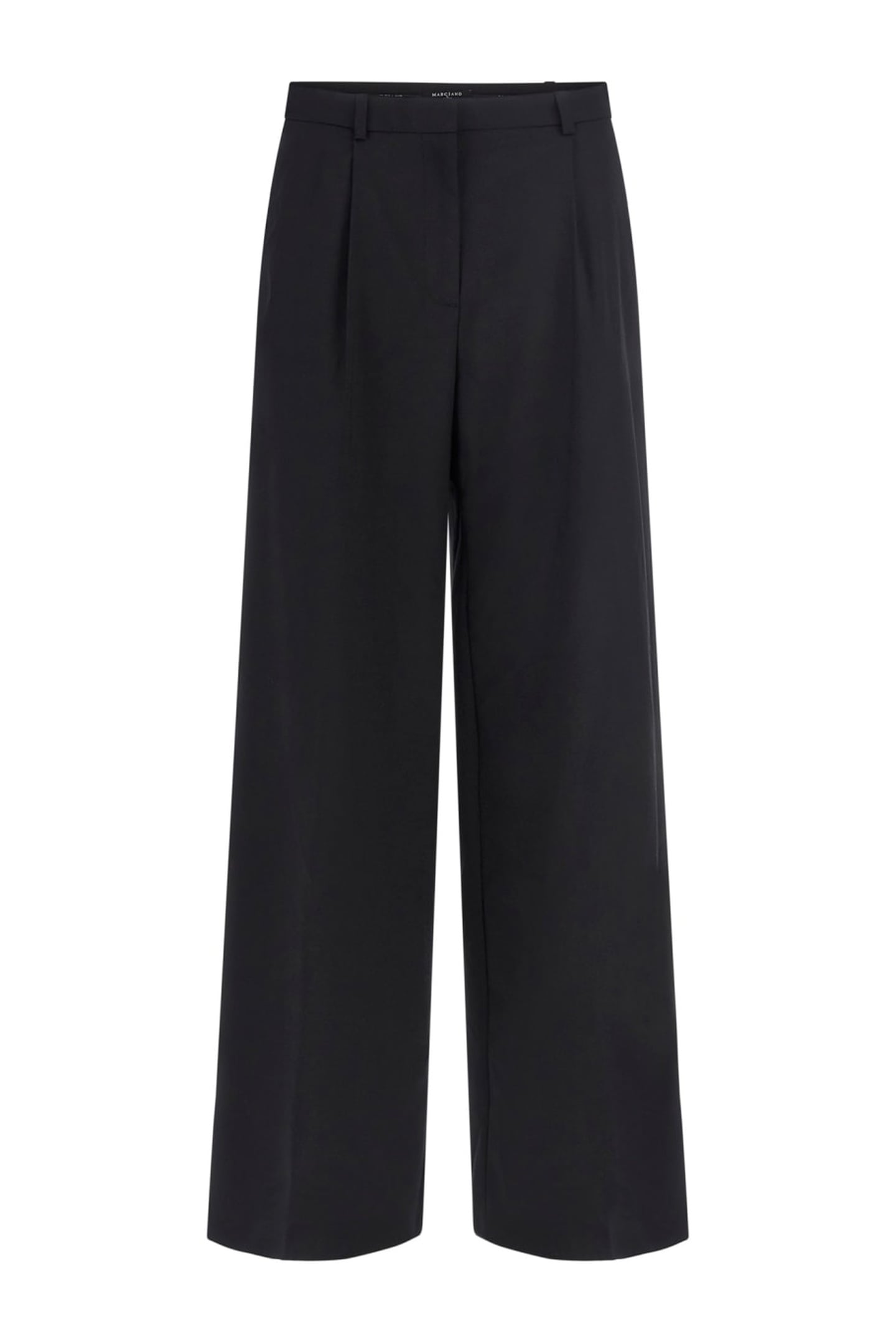 MARCIANO BY GUESS IRINA WIDE LEG PANT JET BLACK 1