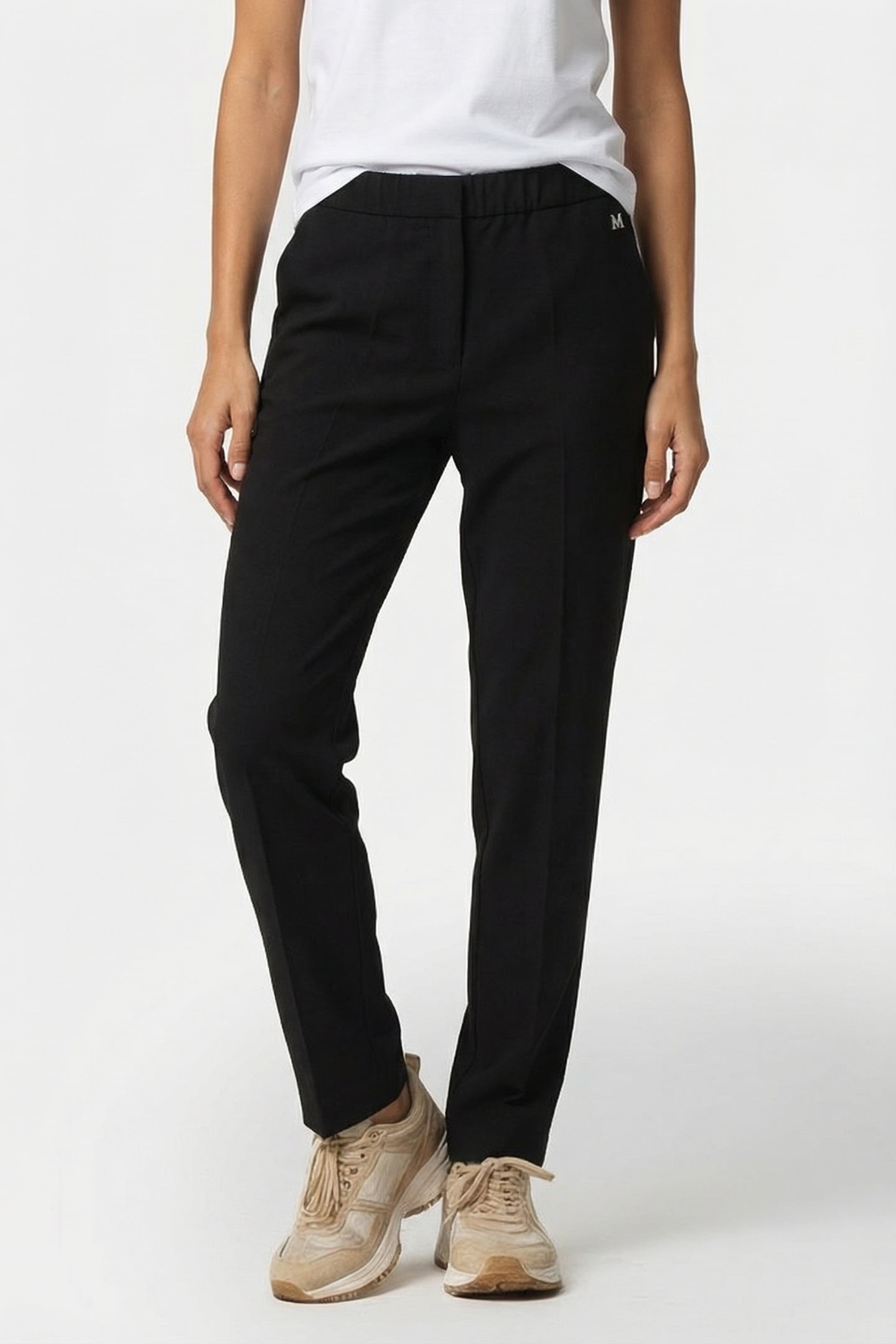 MARCIANO BY GUESS LEILA CHINO PANT JET BLACK 1