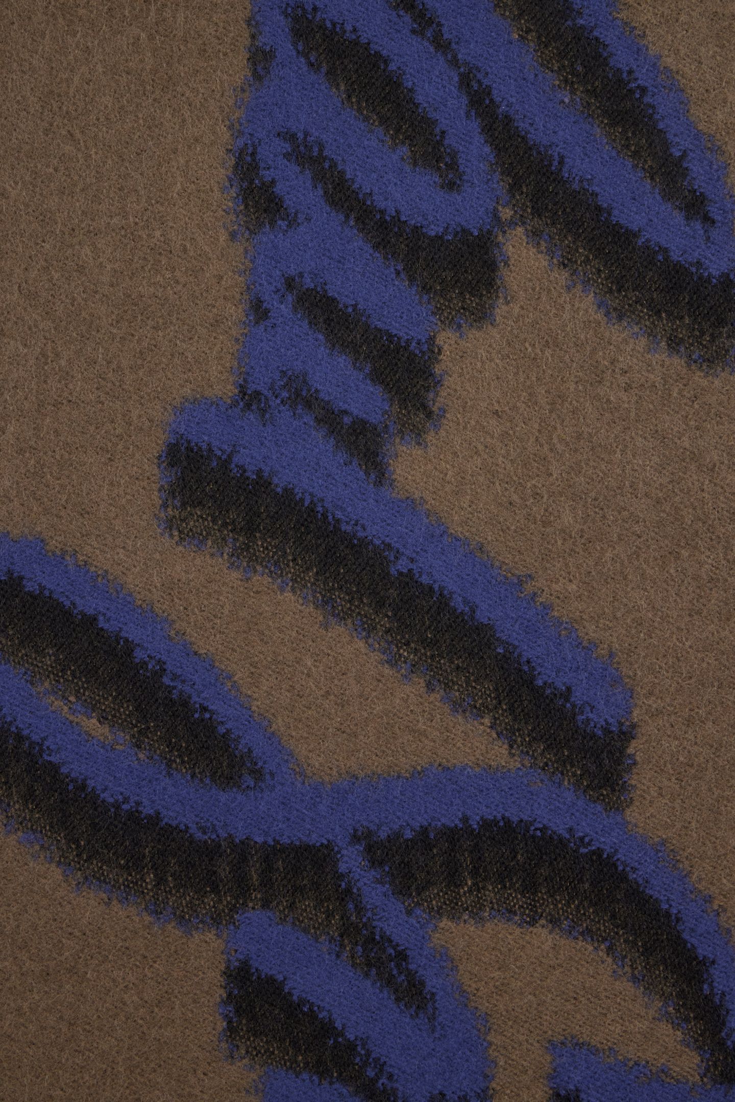 SCARF LOGO COLOR BLOCK KHAKI 4