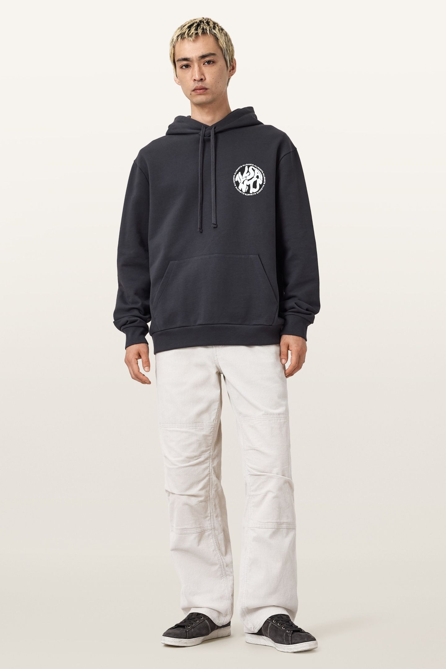 DISTORTION OTH HOODY WASHED BLACK 1