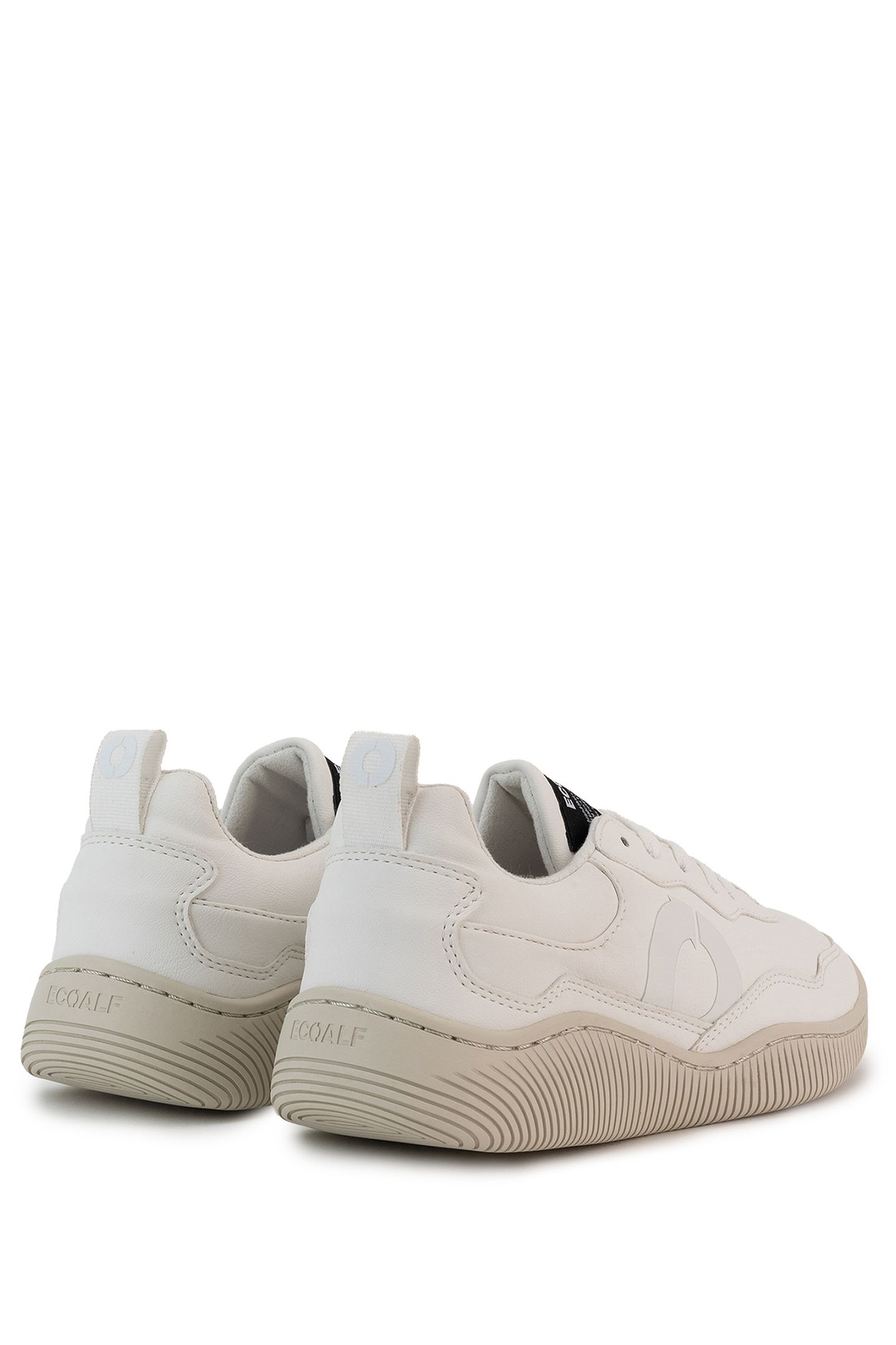 ALCUDIAALF LEATHER SNEAKERS OFF WHITE 2
