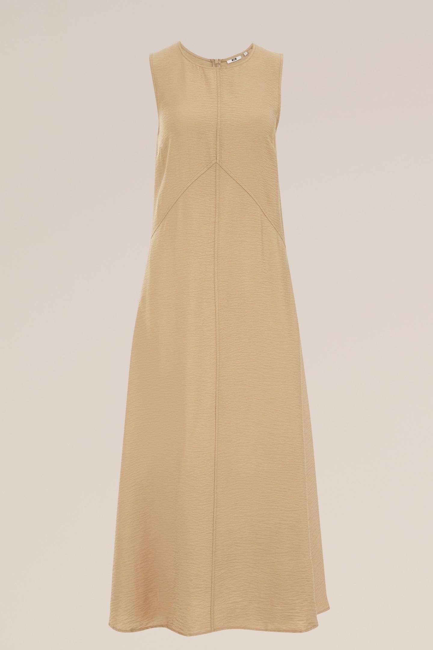 DRESS MID LENGTH BEIGE 3