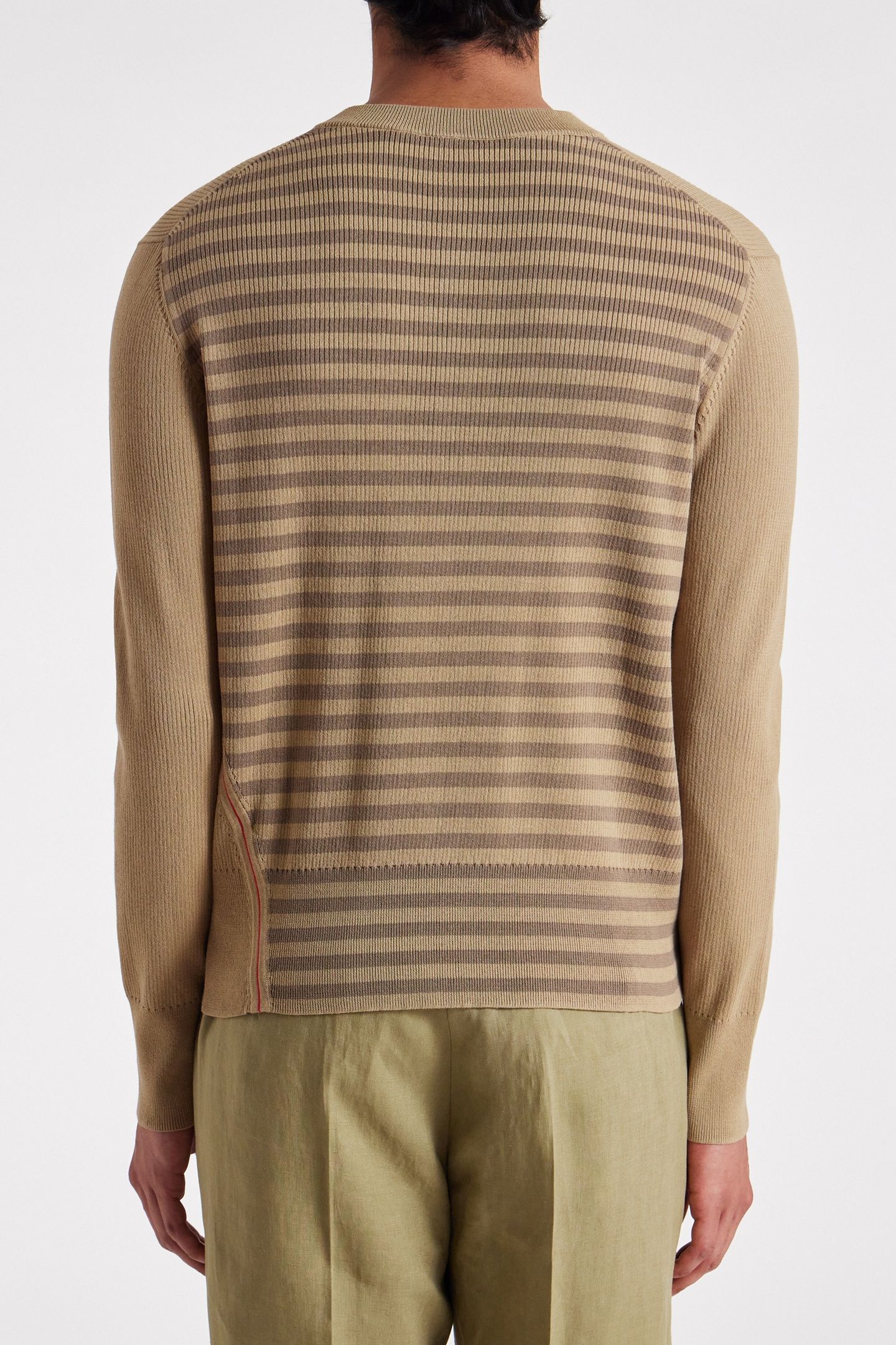 SWEATER V NECK LIGHT BEIGE 2