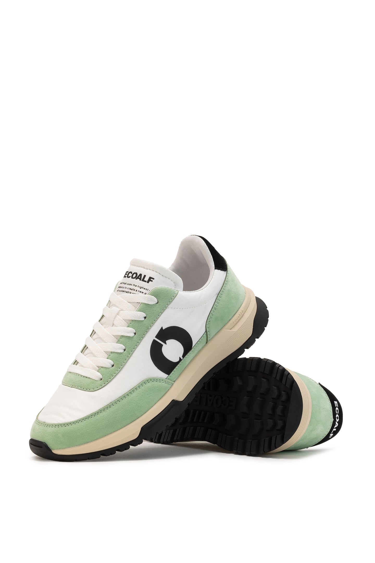 VENTURAALF SNEAKERS OFF WHITE/ GREEN 2