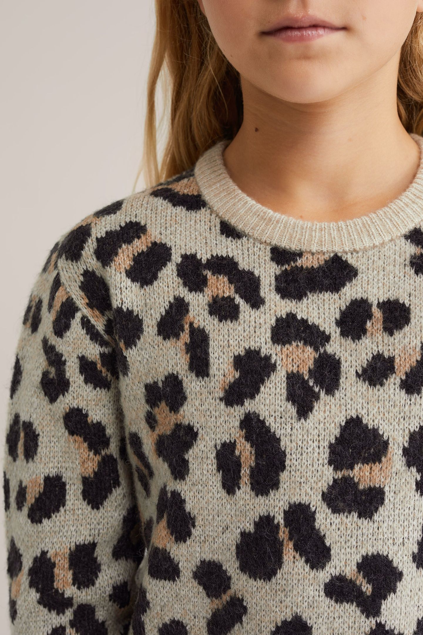 KNITTED PULLOVER BROWN 5