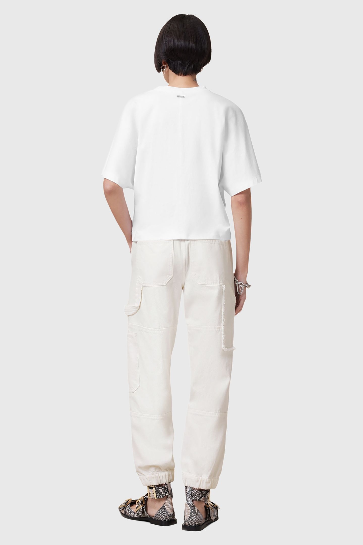 MILA FRAY TROUSER OFF WHITE 3