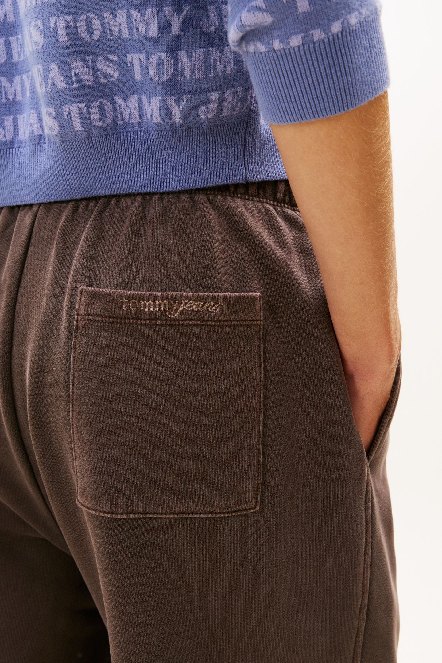 WIDE LEG SWEATPANTS BLACK WALNUT 5