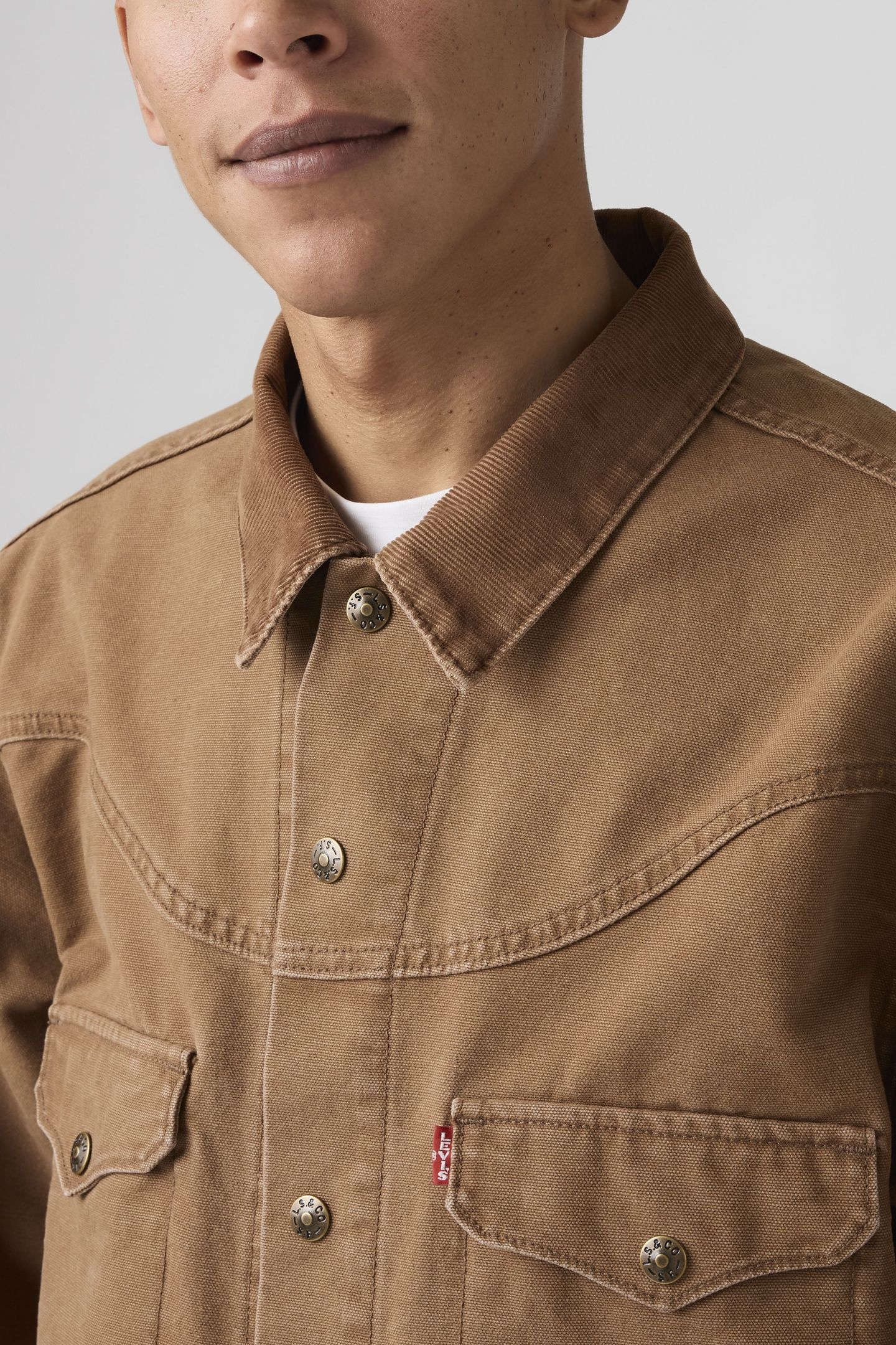 WESTERN SHORTHORN TRUCKER JACKET BROWN 6
