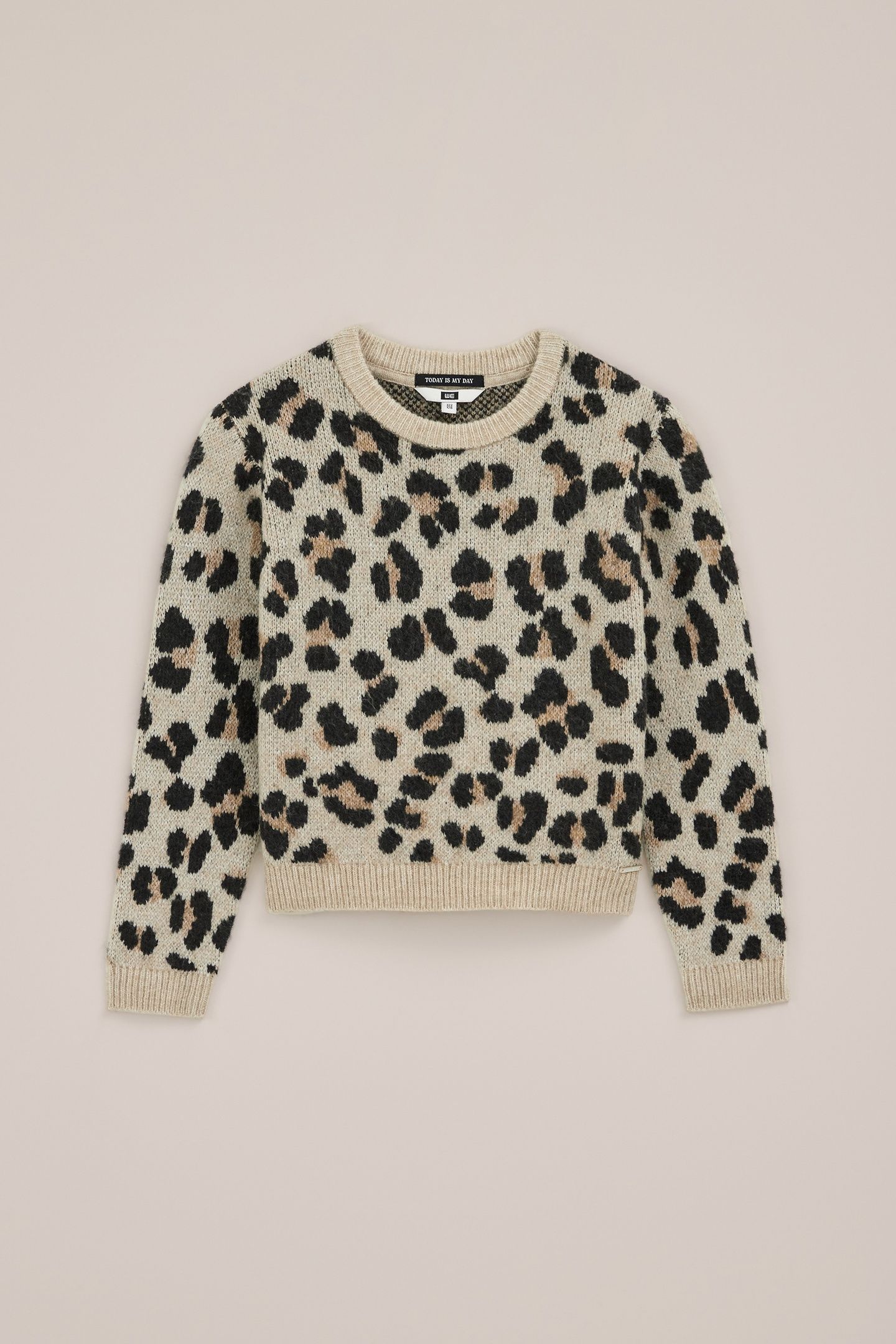 KNITTED PULLOVER BROWN 3
