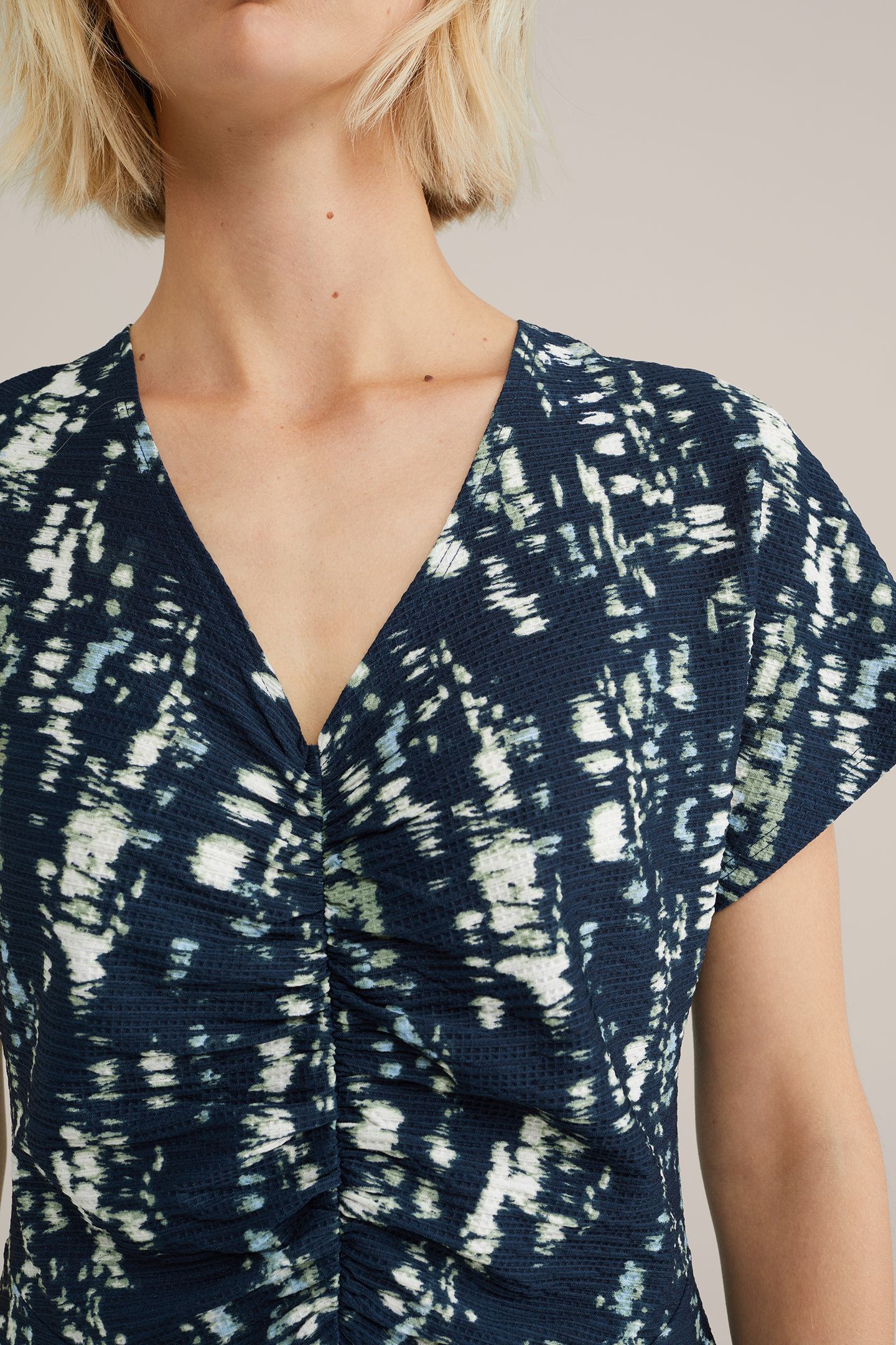 DRESS MID LENGTH NAVY BLUE 5