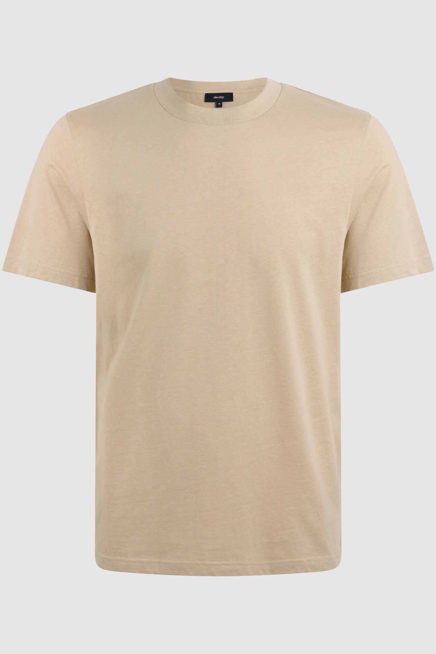 MA-SBTEXT BOX T-SHIRT SAND 4
