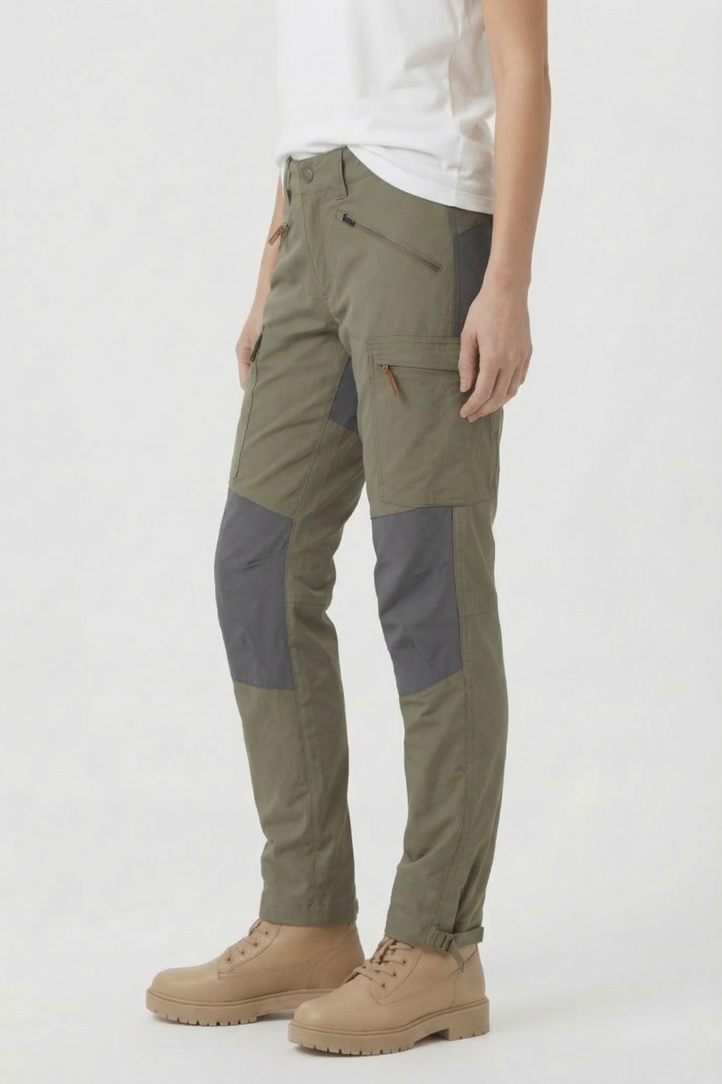 NORDMARKA HYBRID W PNT GREENMUD/SOLIDDKGREY 3