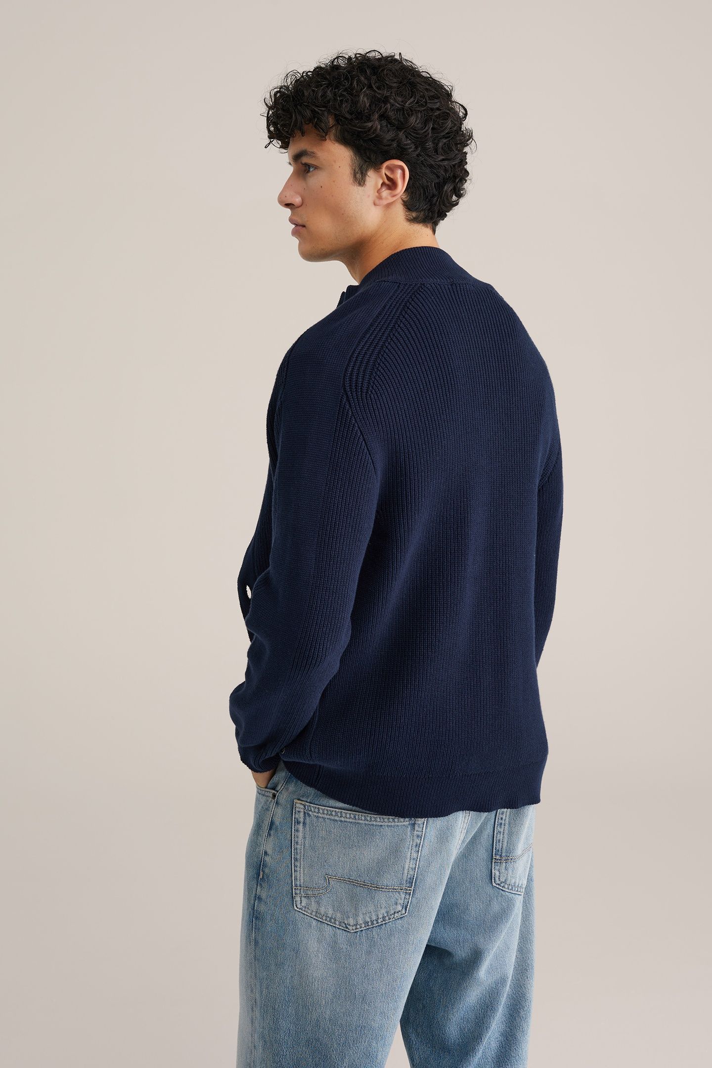 CARDIGAN DARK BLUE 2
