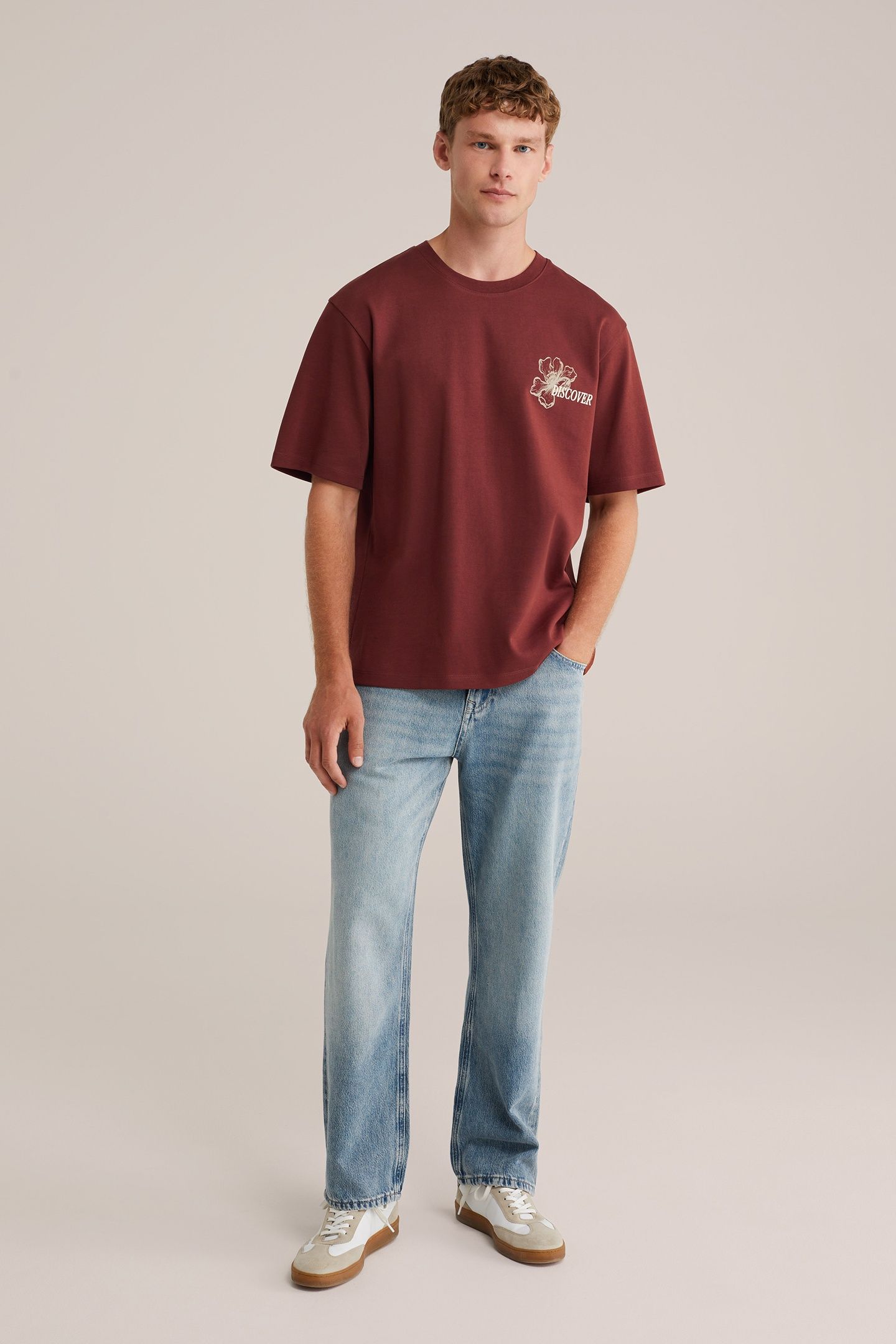 T-SHIRT RUST BROWN 3