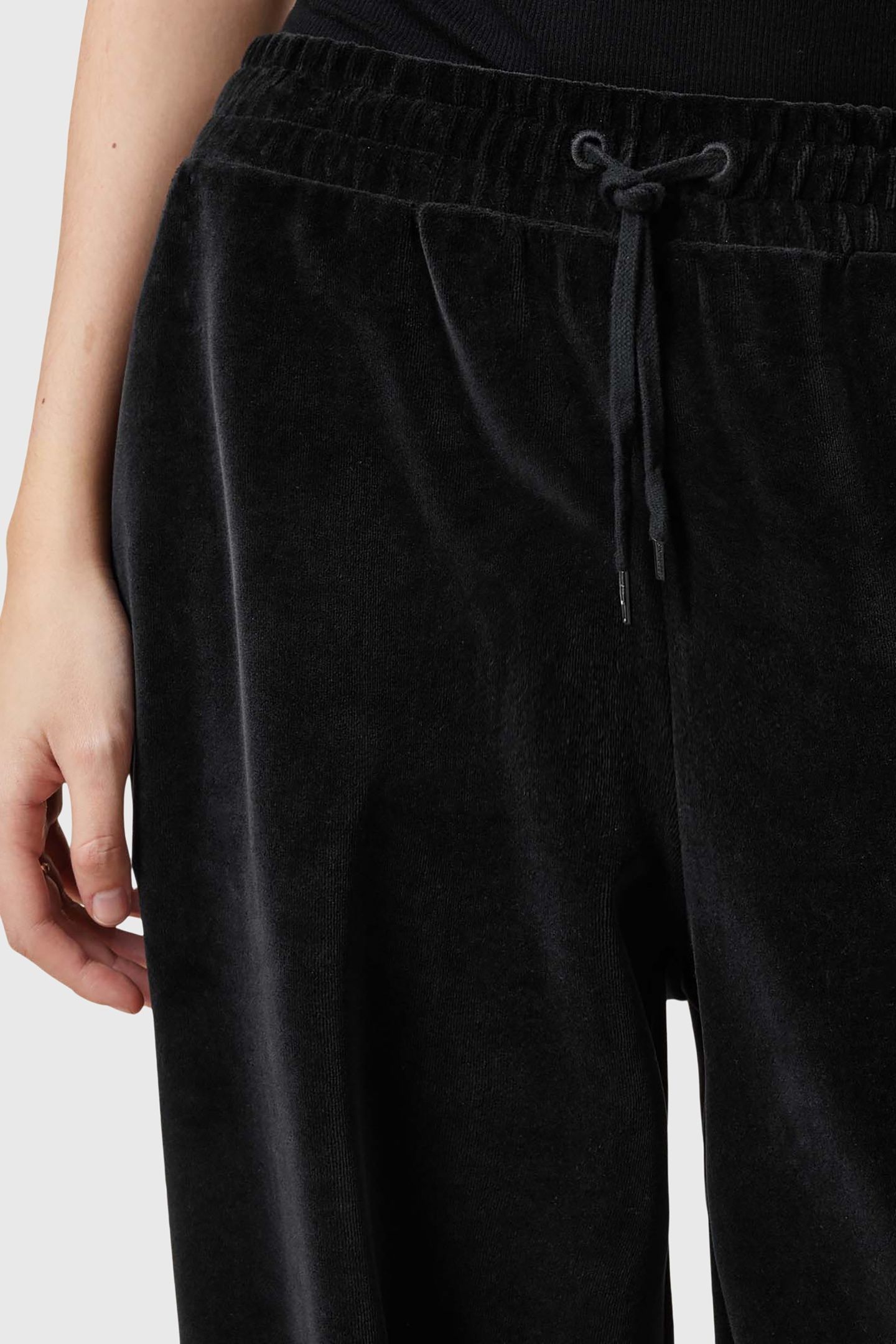 VIN VELVET SWEATPANT BLACK 8
