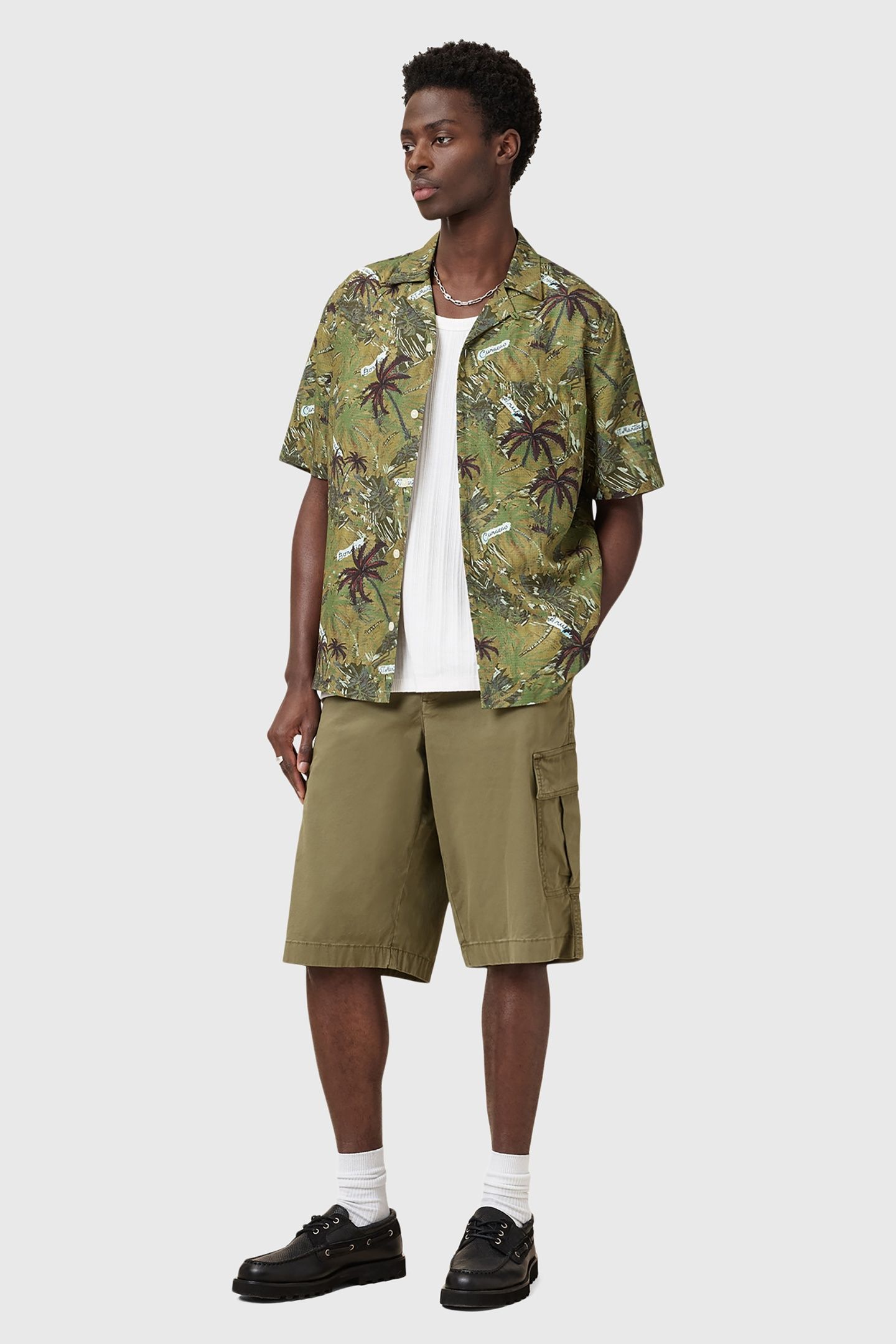 LINER SS SHIRT BARREL BROWN 3