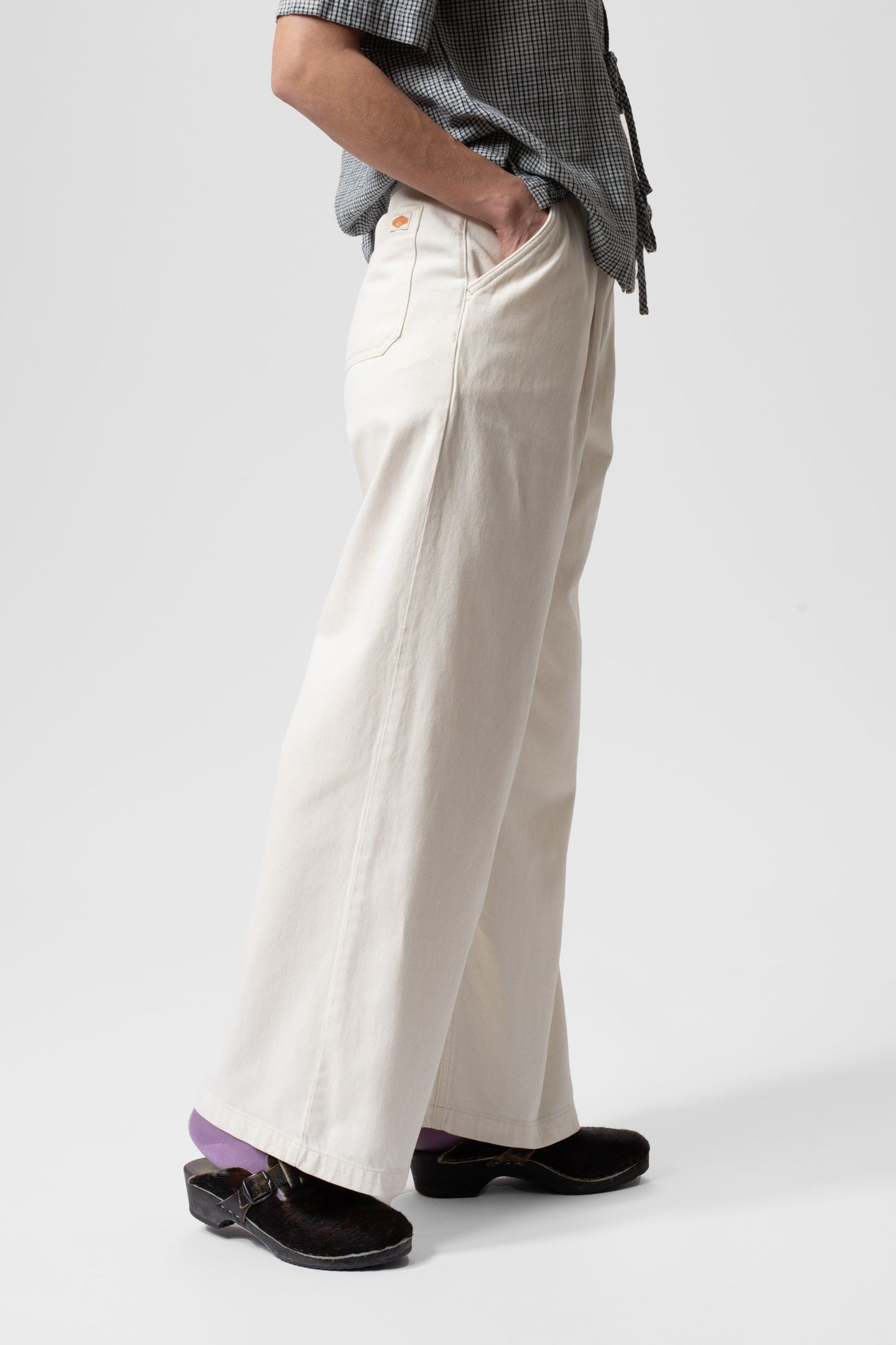 GULLAN WORKWEAR PANTS WHITE 2