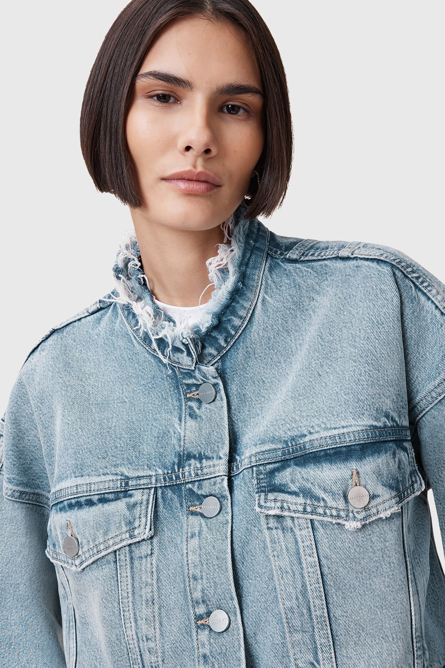 SONNY CROP JACKET LIGHT INDIGO 8