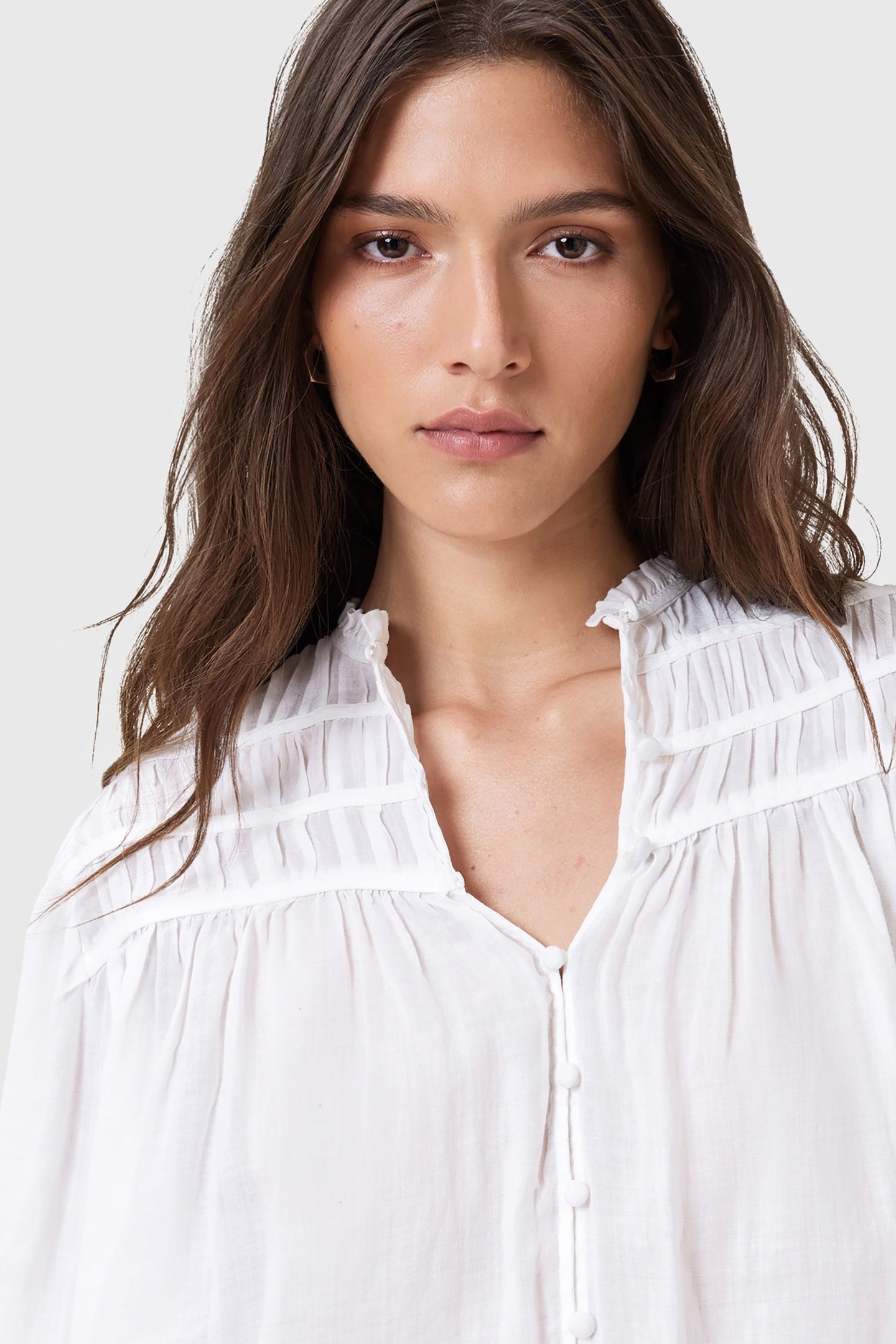 ETTI LINEN SHIRT OPTIC WHITE 9
