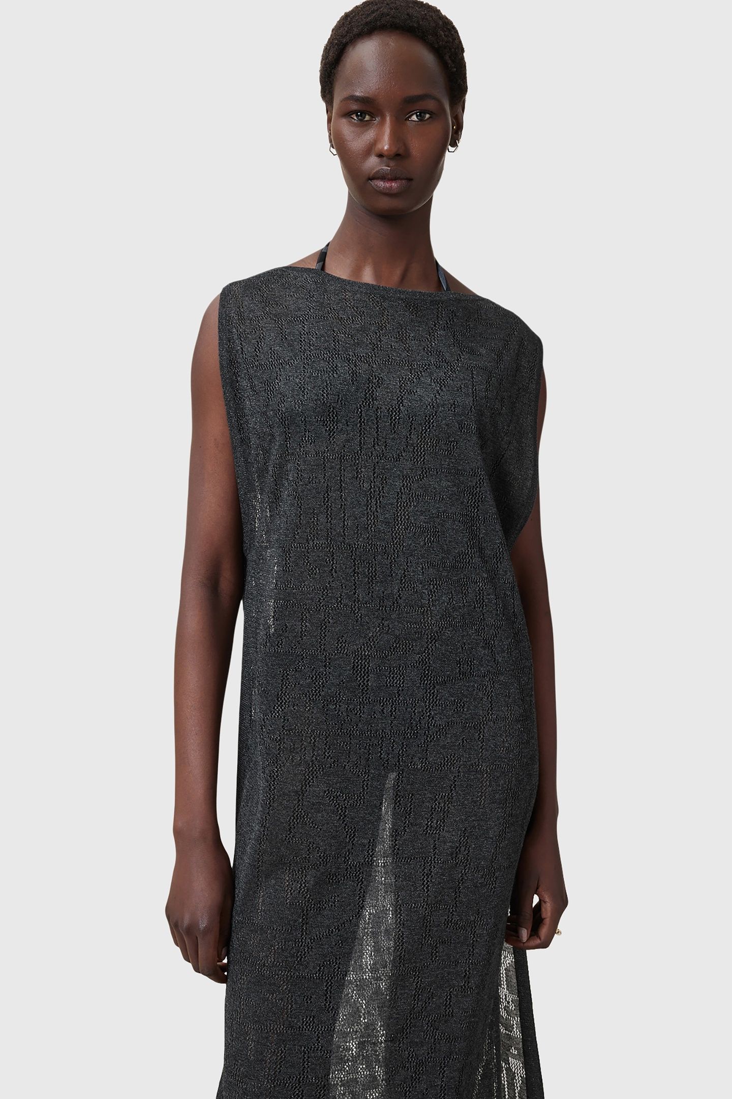 KAITO DRESS CARBON GREY 3