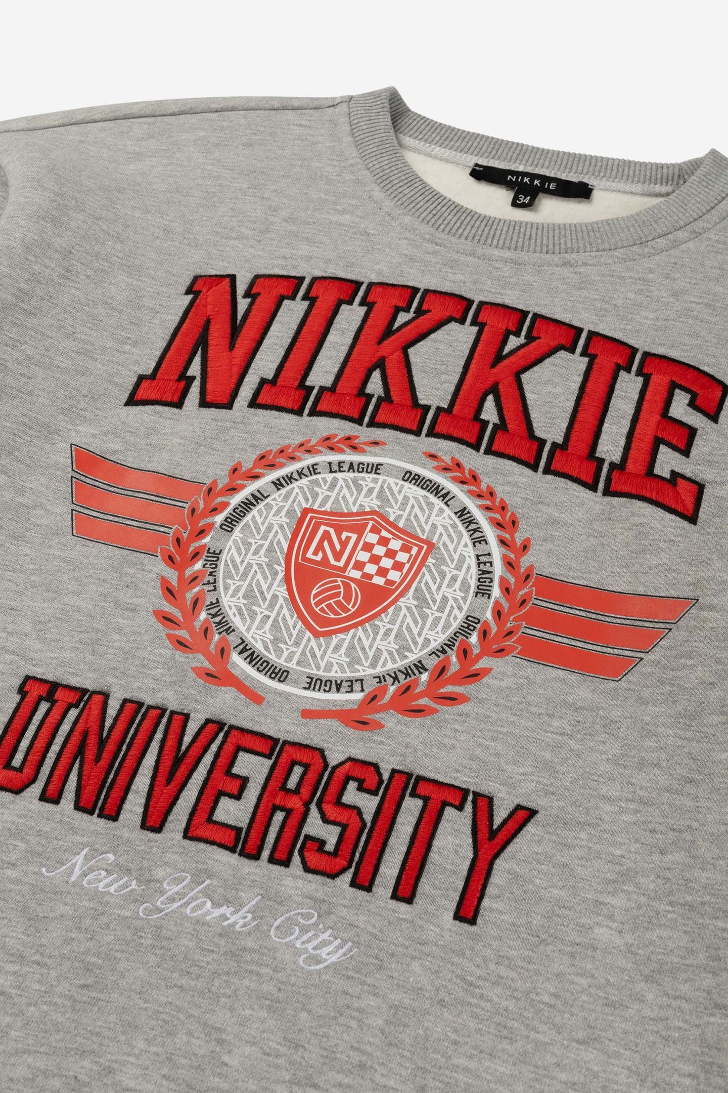 UNIVERSITY SWEATER GREY MELANGE 5