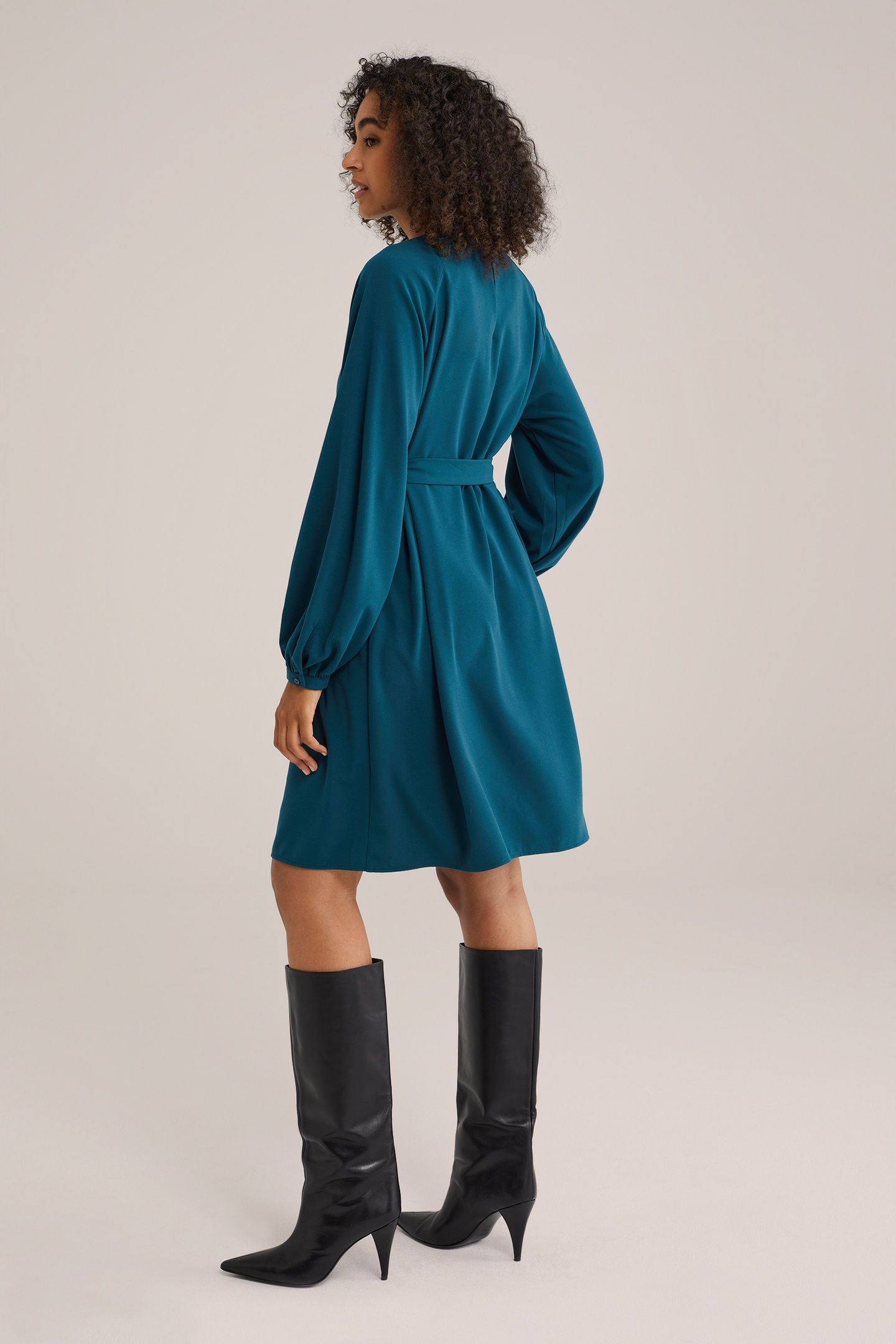 DRESS MID LENGTH PETROL 3