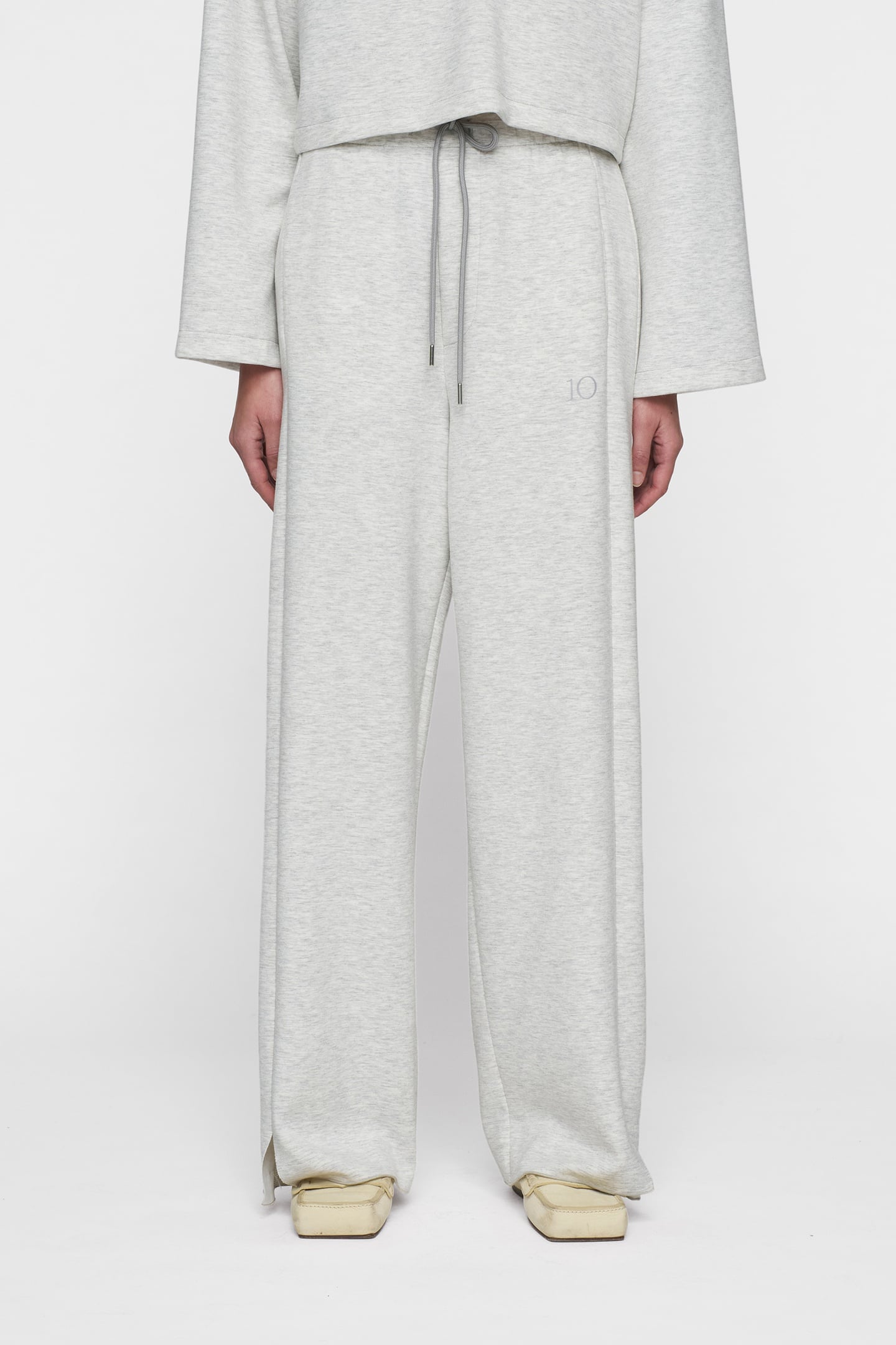 SOFT SCUBA PANTS WHITE GREY MELEE 6