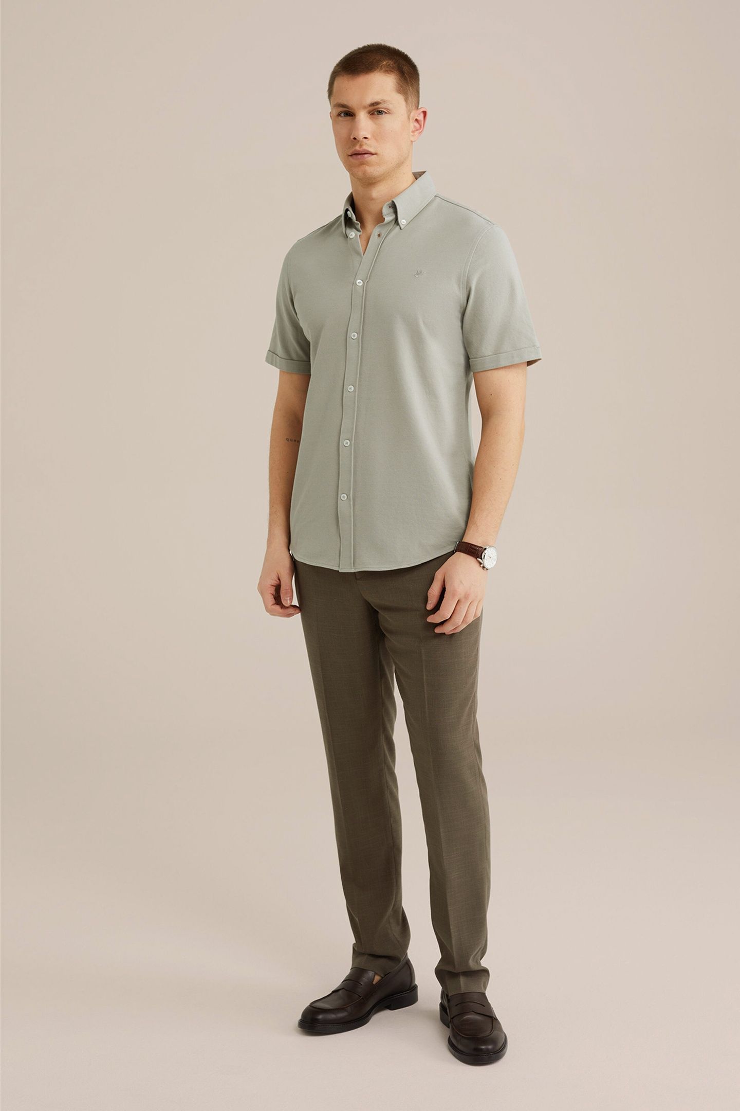 SHIRT LIGHT BROWN 3