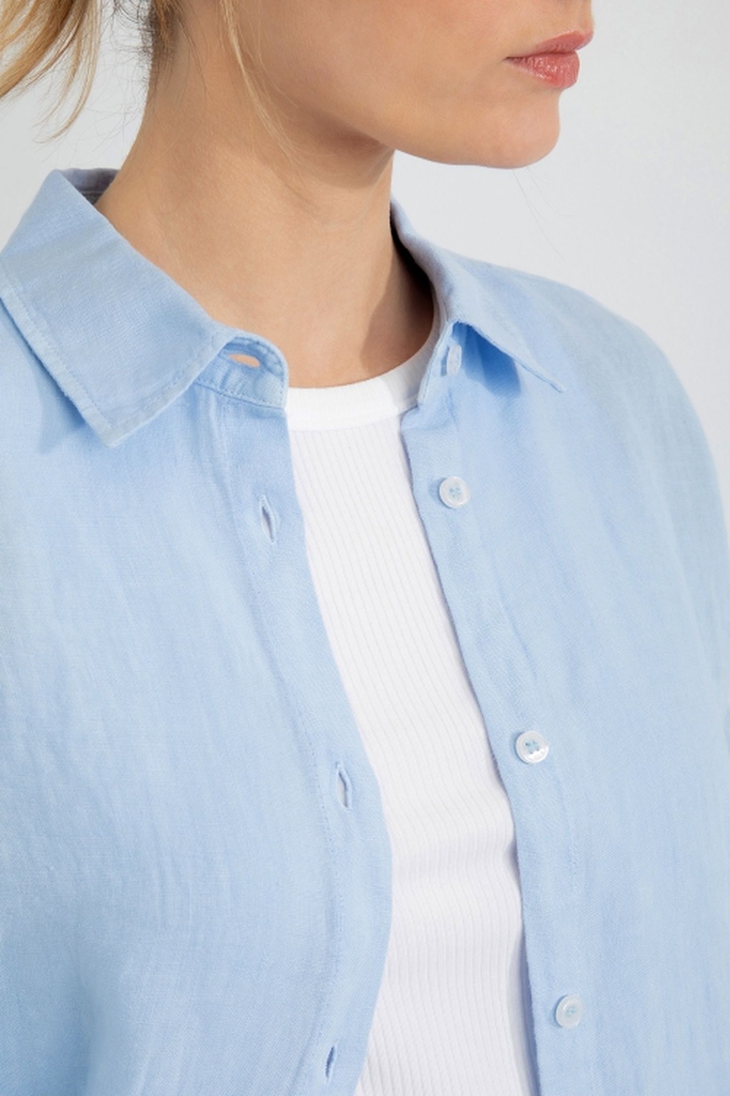 DWIGHT BLOUSE LIGHT BLUE 2