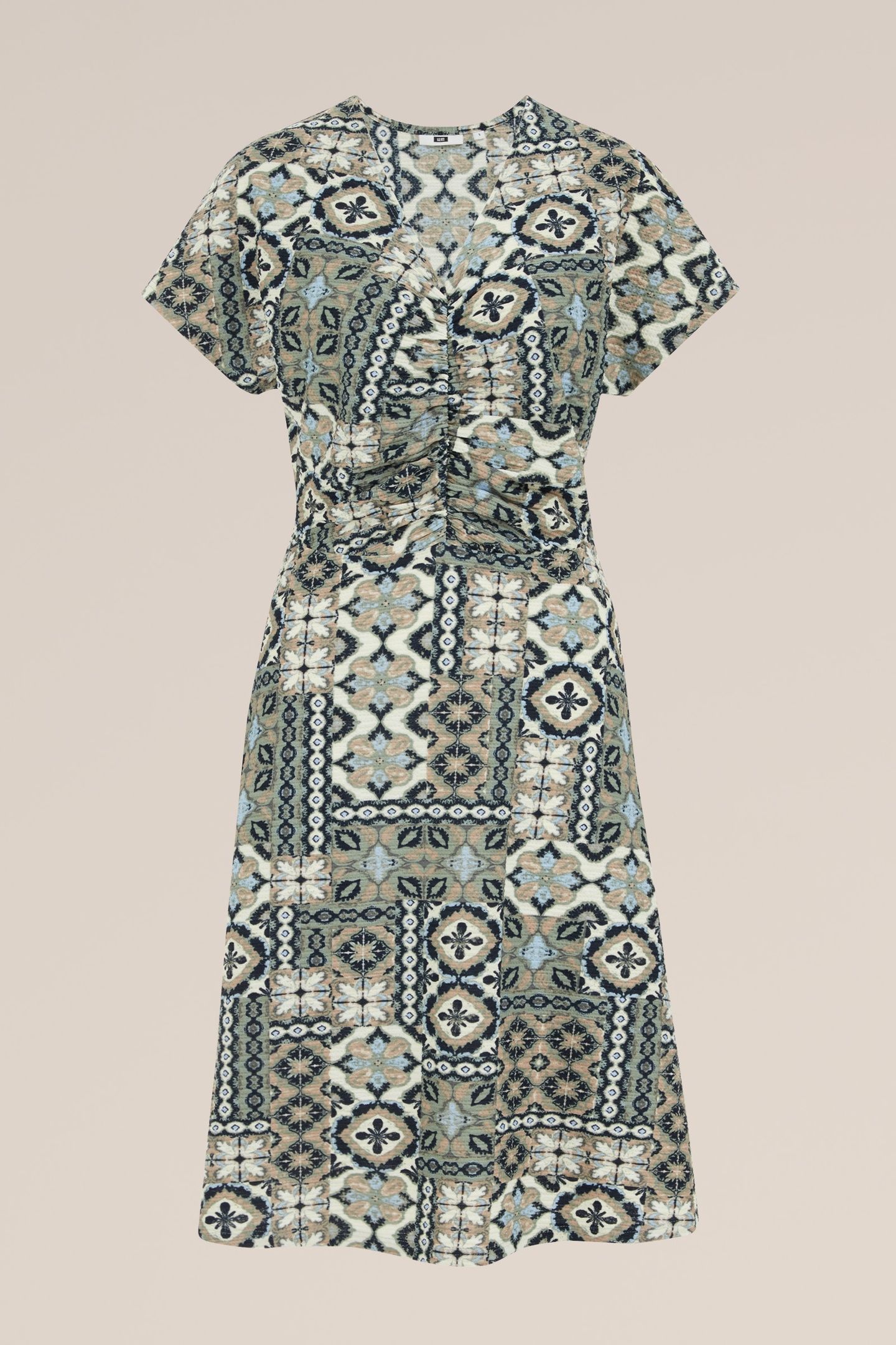 DRESS MID LENGTH GREEN 4
