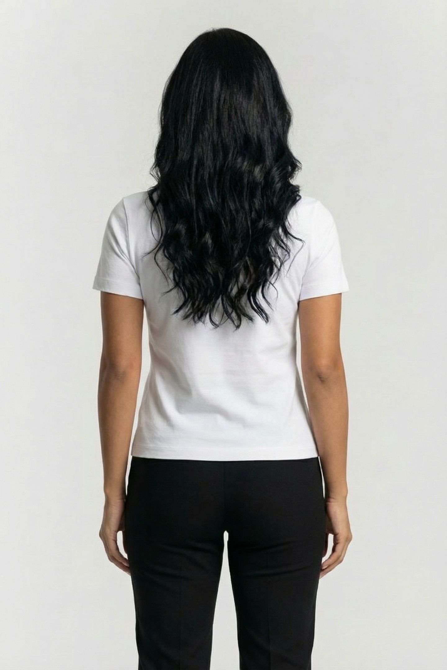 MARCIANO BY GUESS CANDY RN SS TSHIRT JBLK/CHARMING LEO 2