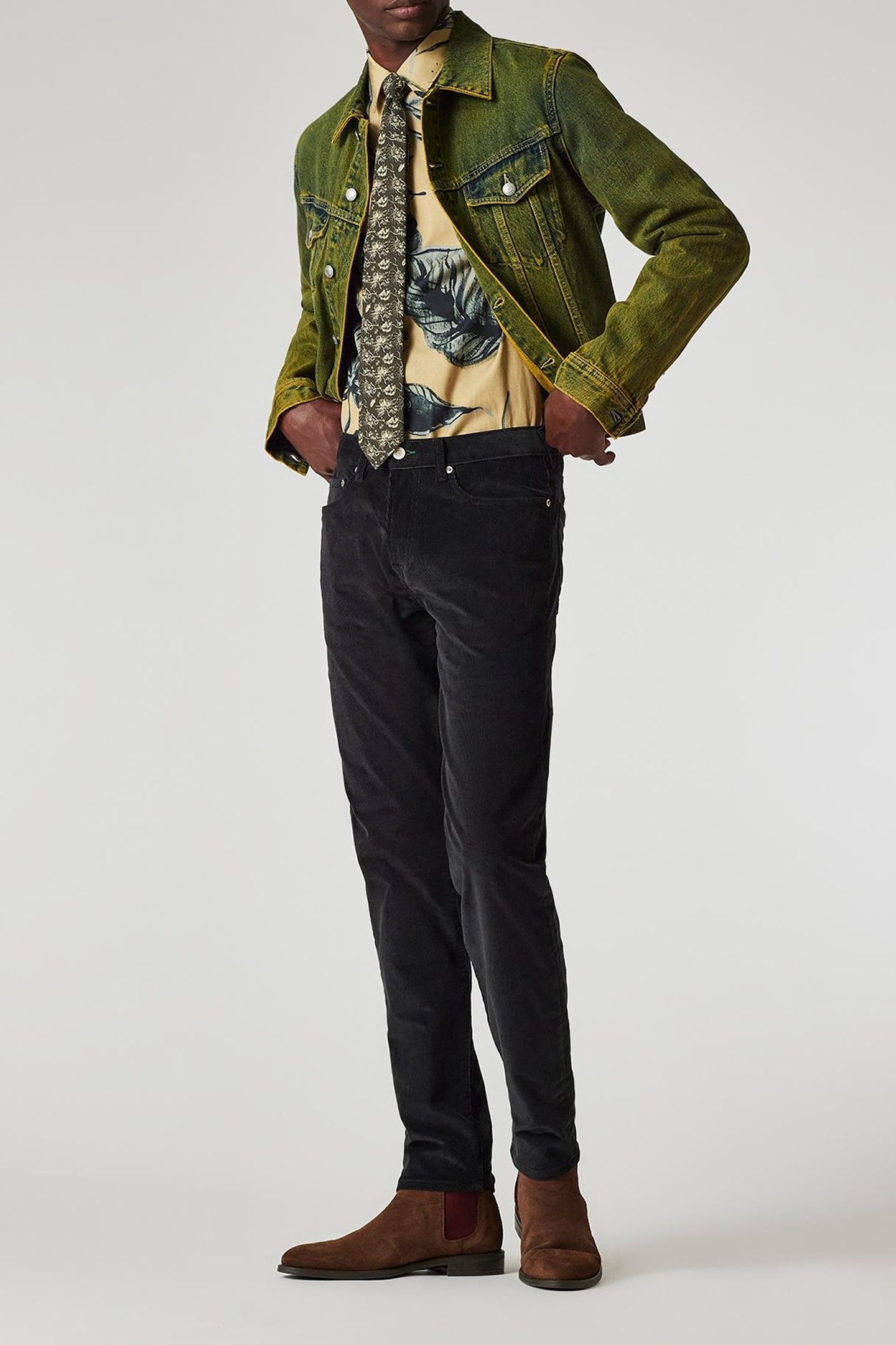S/C REGULAR FIT SHIRT SAND 2