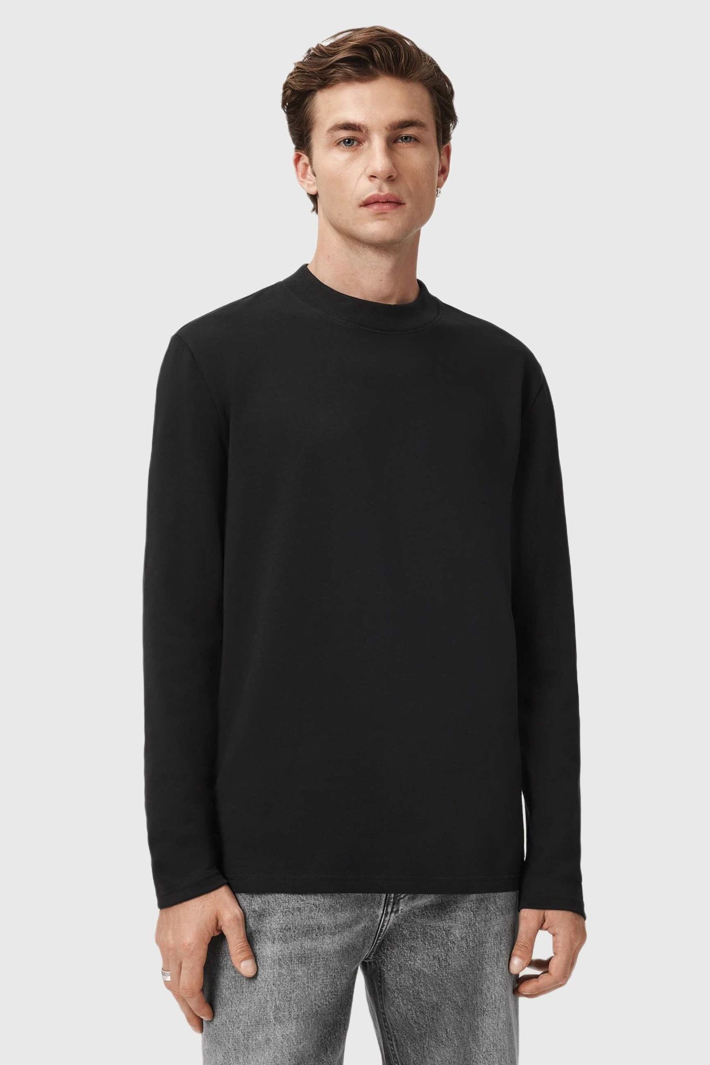 NERO LS CREW JET BLACK 5