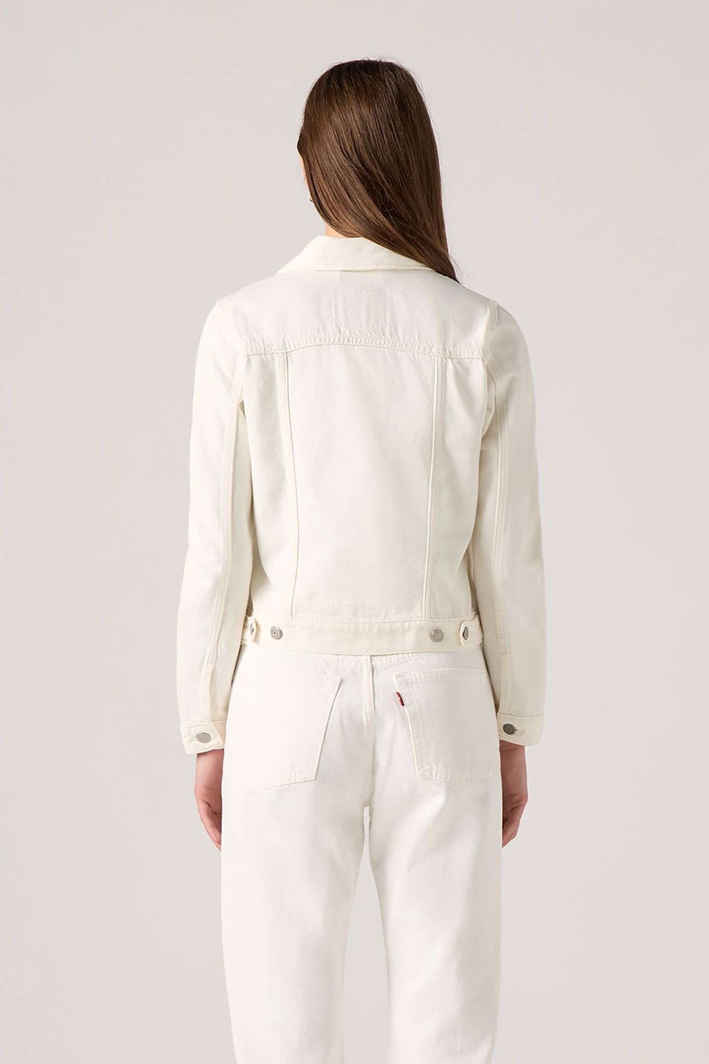 ORIGINAL TRUCKER JACKET WHITE 4