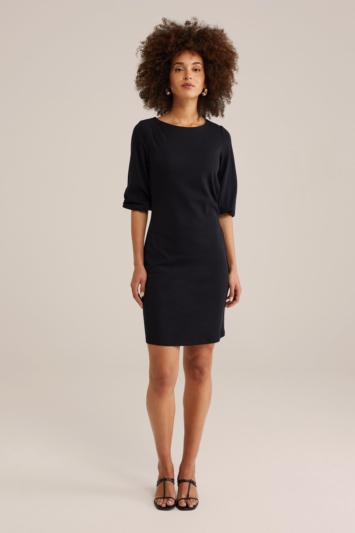DRESS MIDI BLACK 2