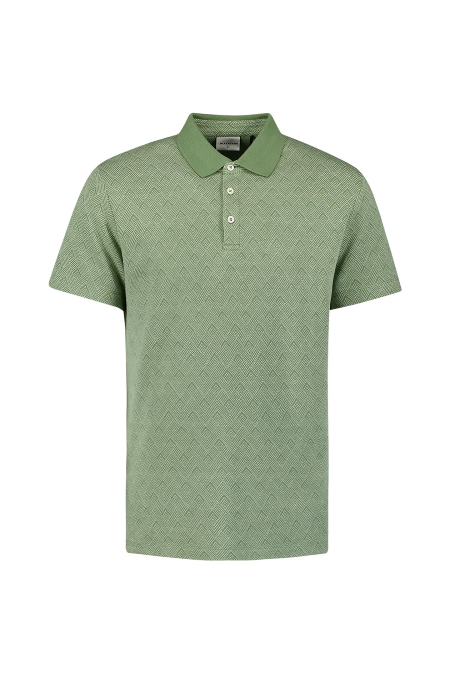 POLO 2 COLOURED JACQUARD GREEN 5