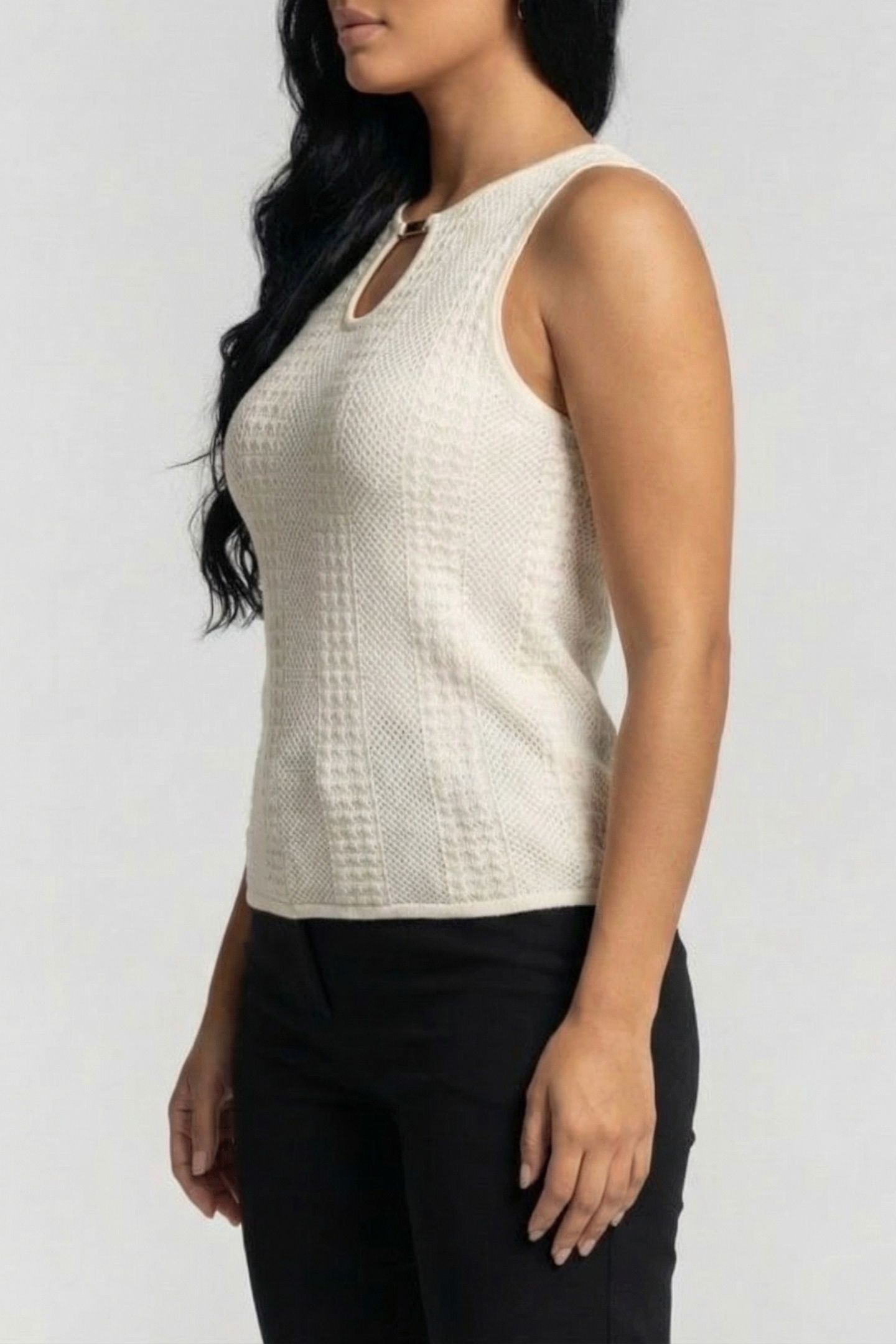 MARCIANO BY GUESS EMMA TANK SWEATER SANDY SHORE 3