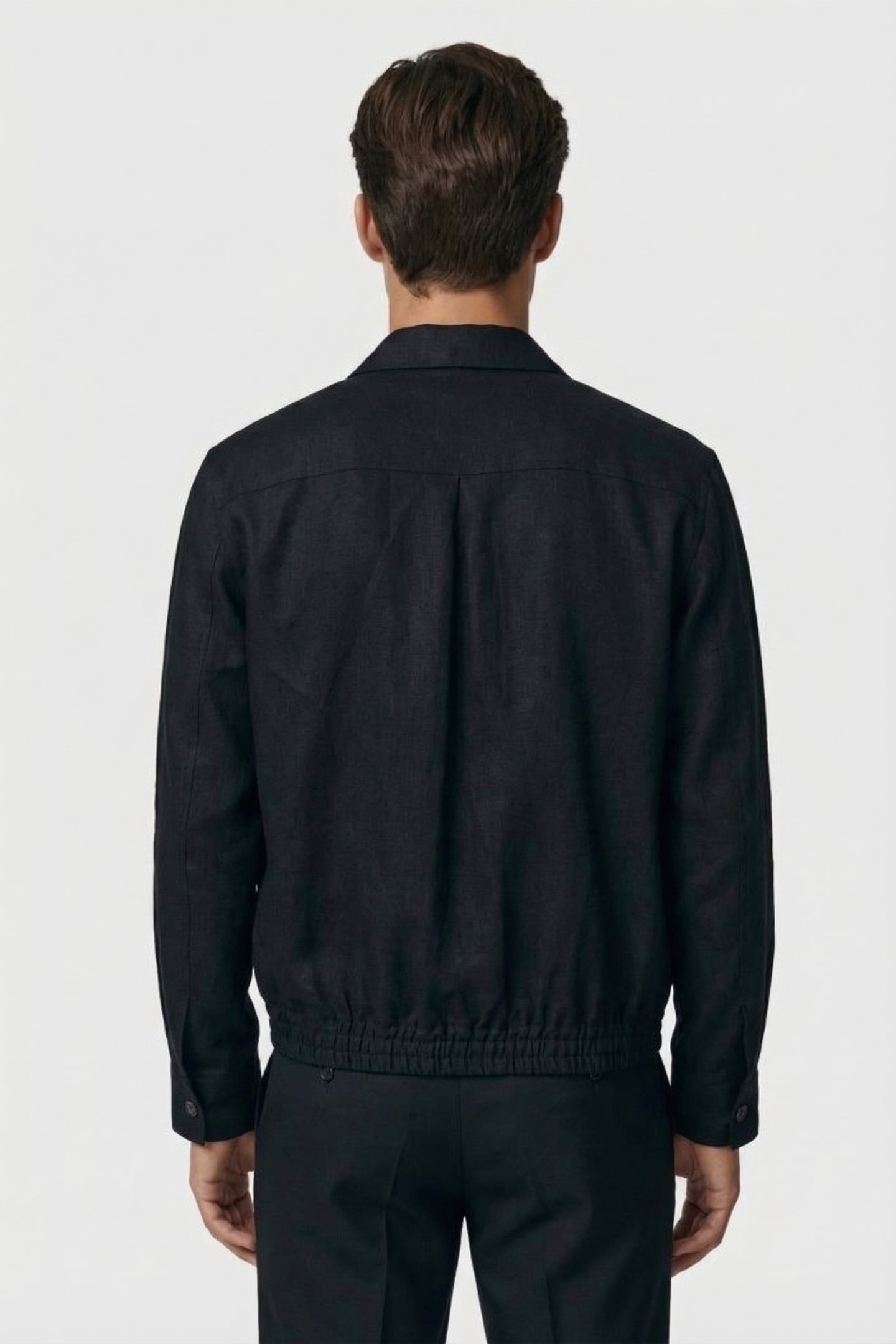 S/C OVERSIZED SHIRT BLACK 2