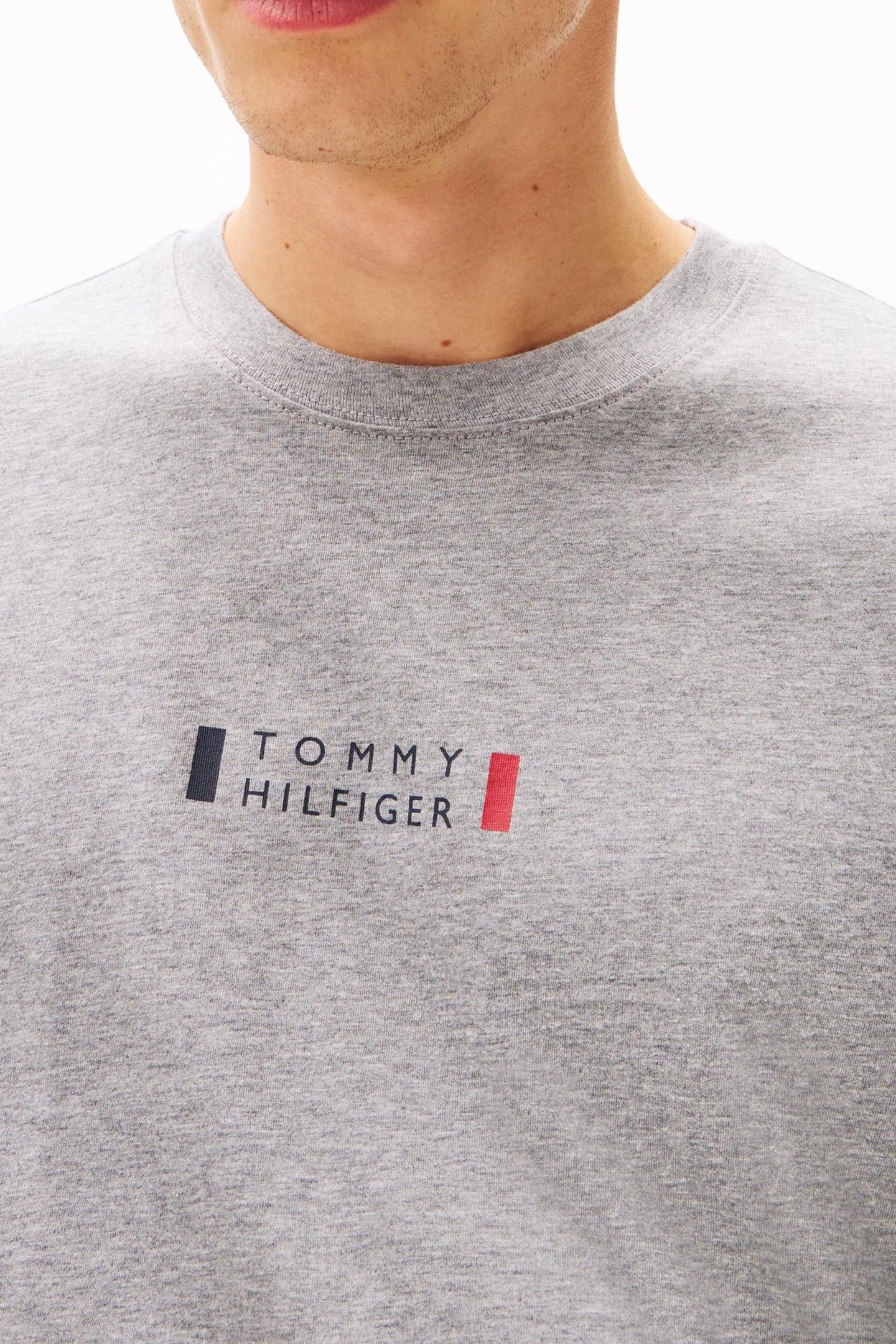 BRAND LOVE SMALL CENTER TEE MEDIUM GREY HEATHER 4